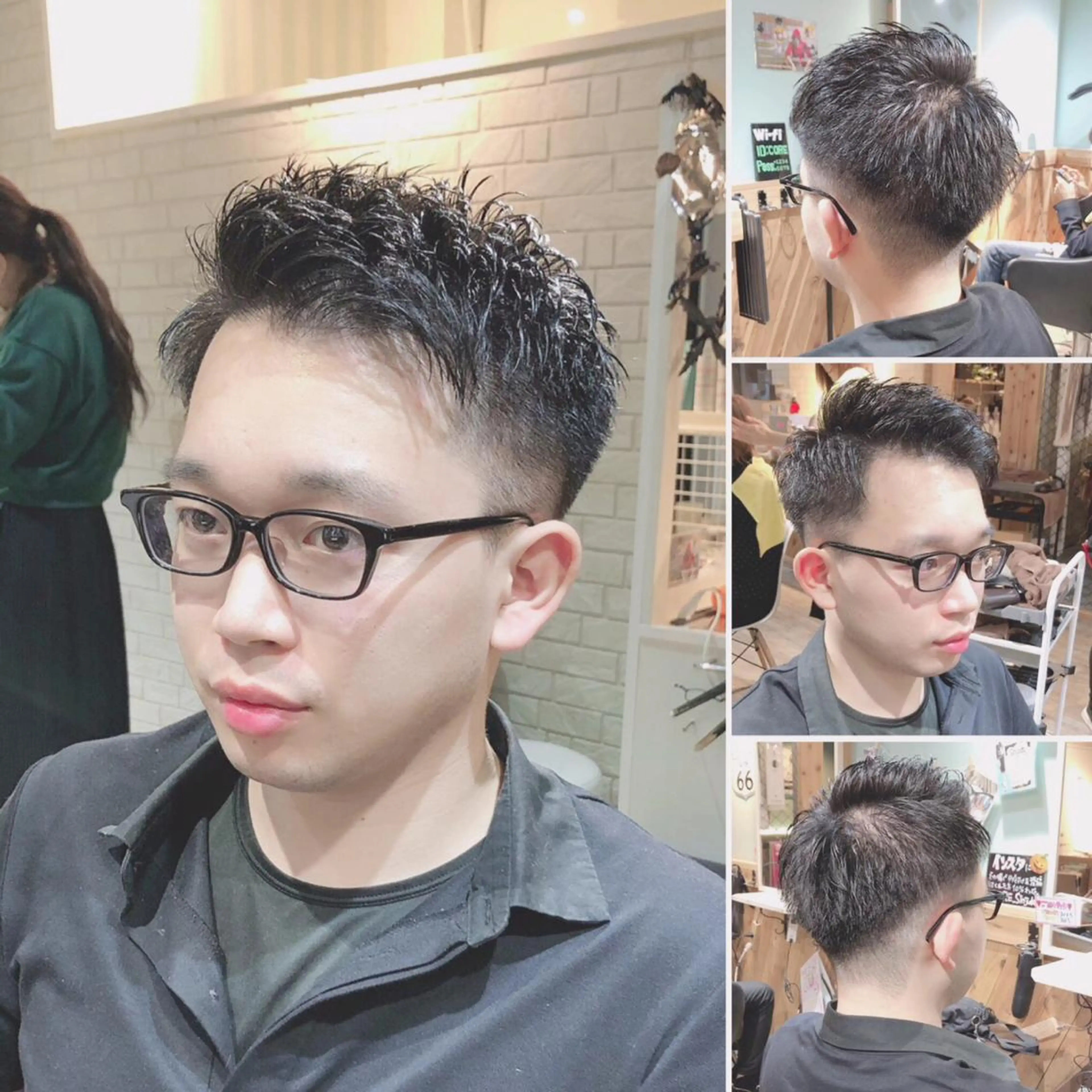 ショート メンズ CORE所属・薮 恵一のヘアスタイル