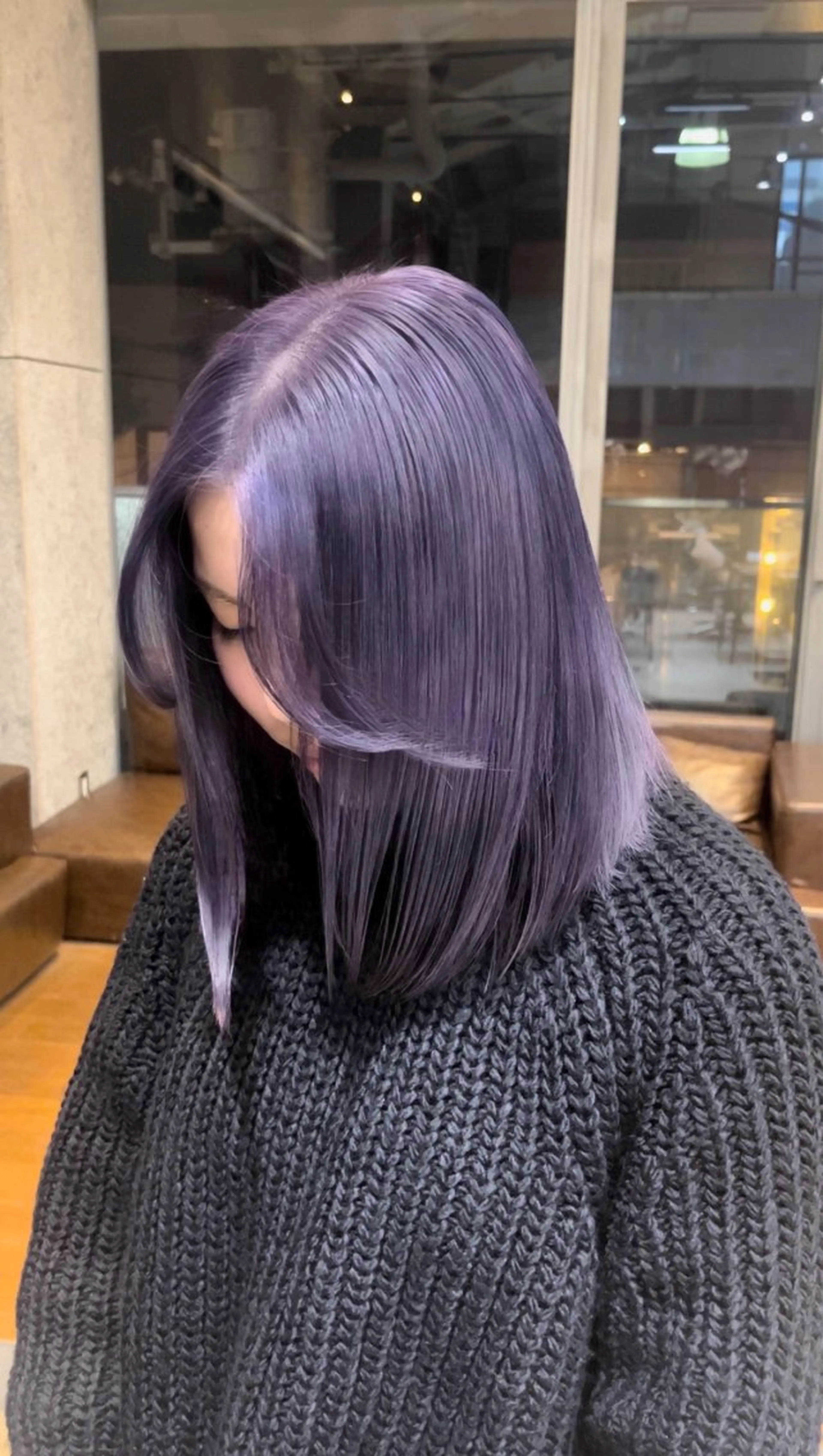 ミディアム カラー ヘアアレンジ ヘアカラー トリートメント ヘアセット 💎韓国ヘア/ 艶カラー💎souのヘアスタイル