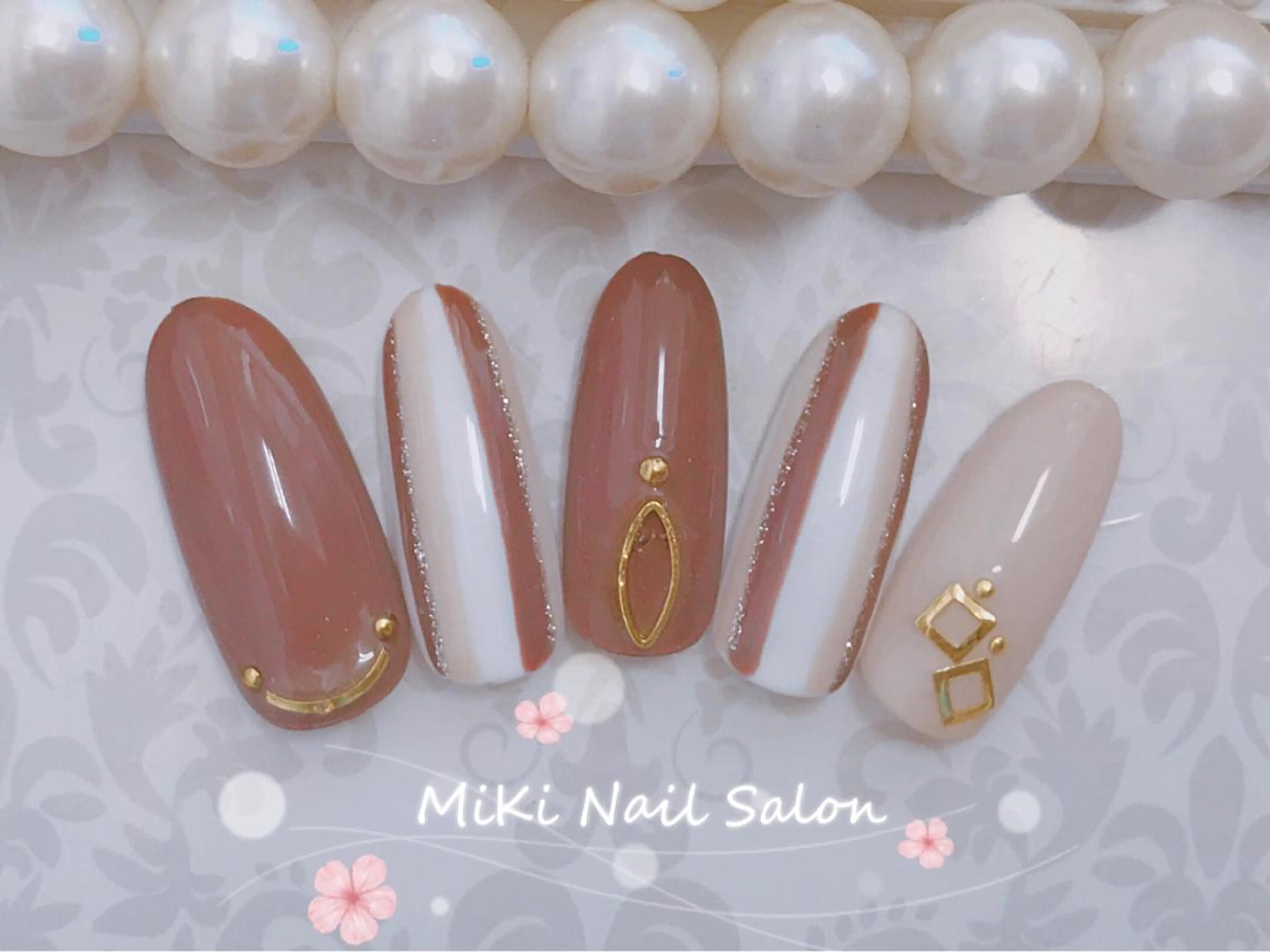 ネイル MiKi Nai池袋 長さだし得意のネイルデザイン
