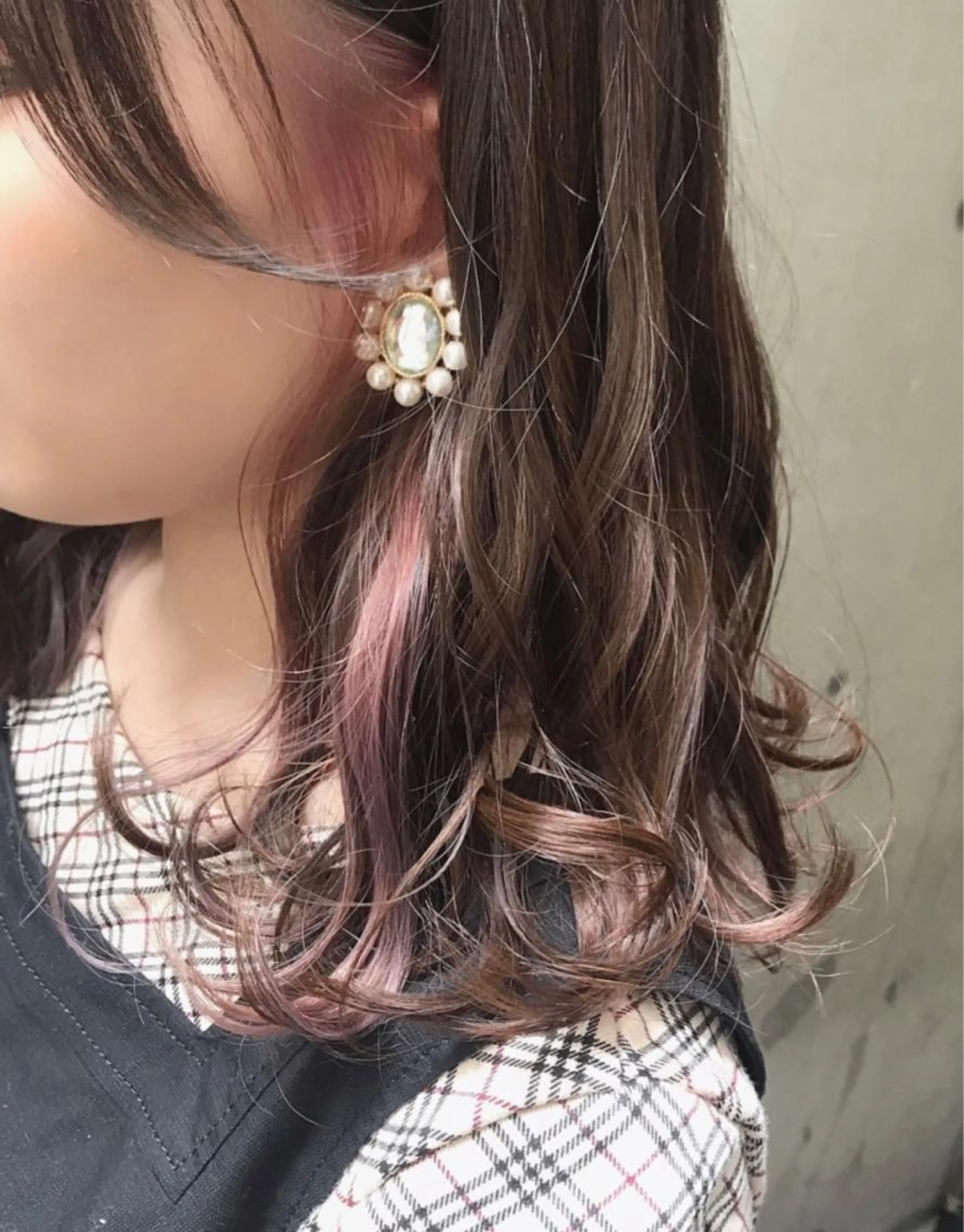 【💎デザインカラー✨】イヤリングカラー＋3stepリンケージトリートメント￥12750の写真