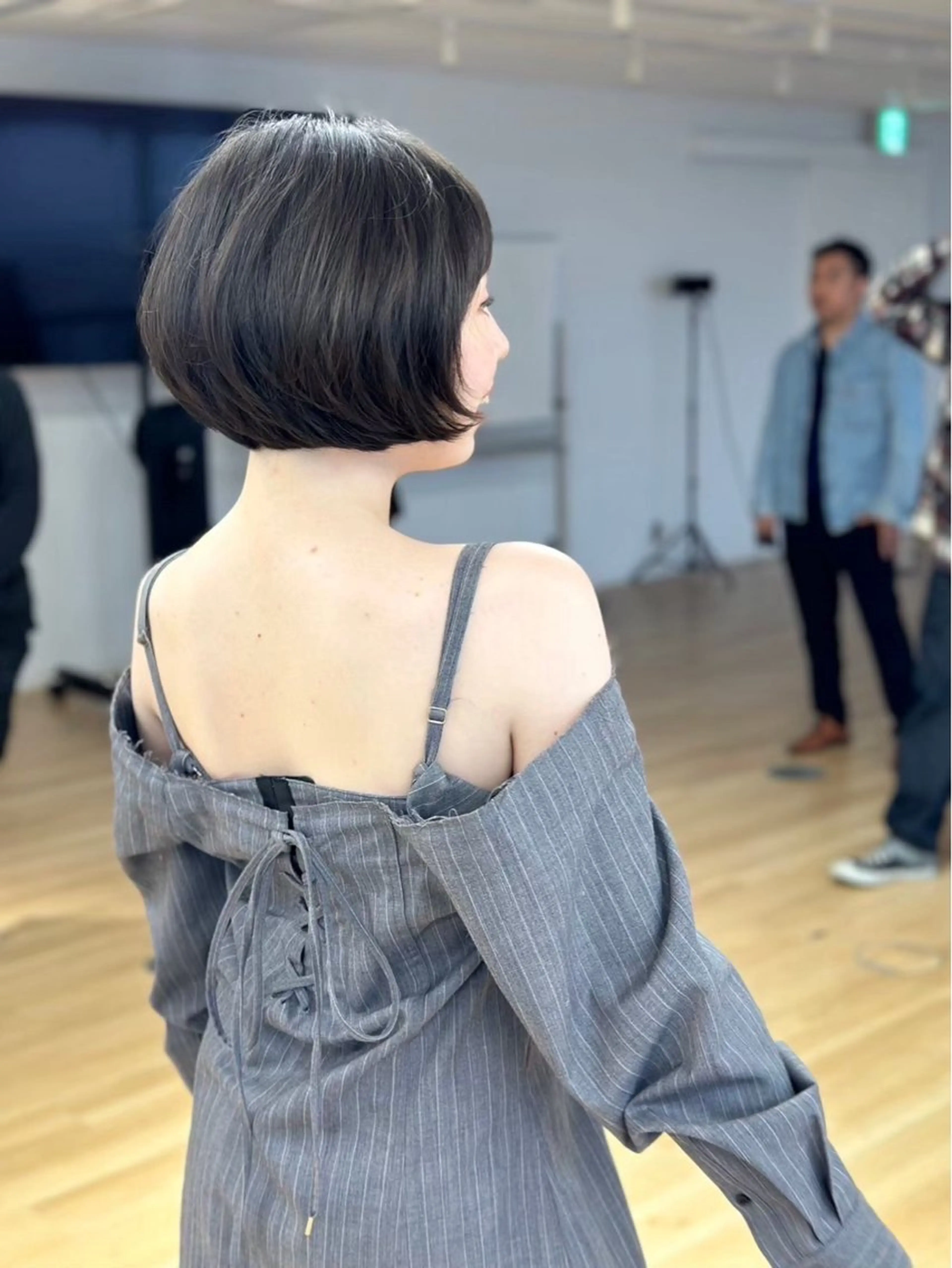 ショート ボブ エンゼルス美容室斉間 圭司のヘアスタイル