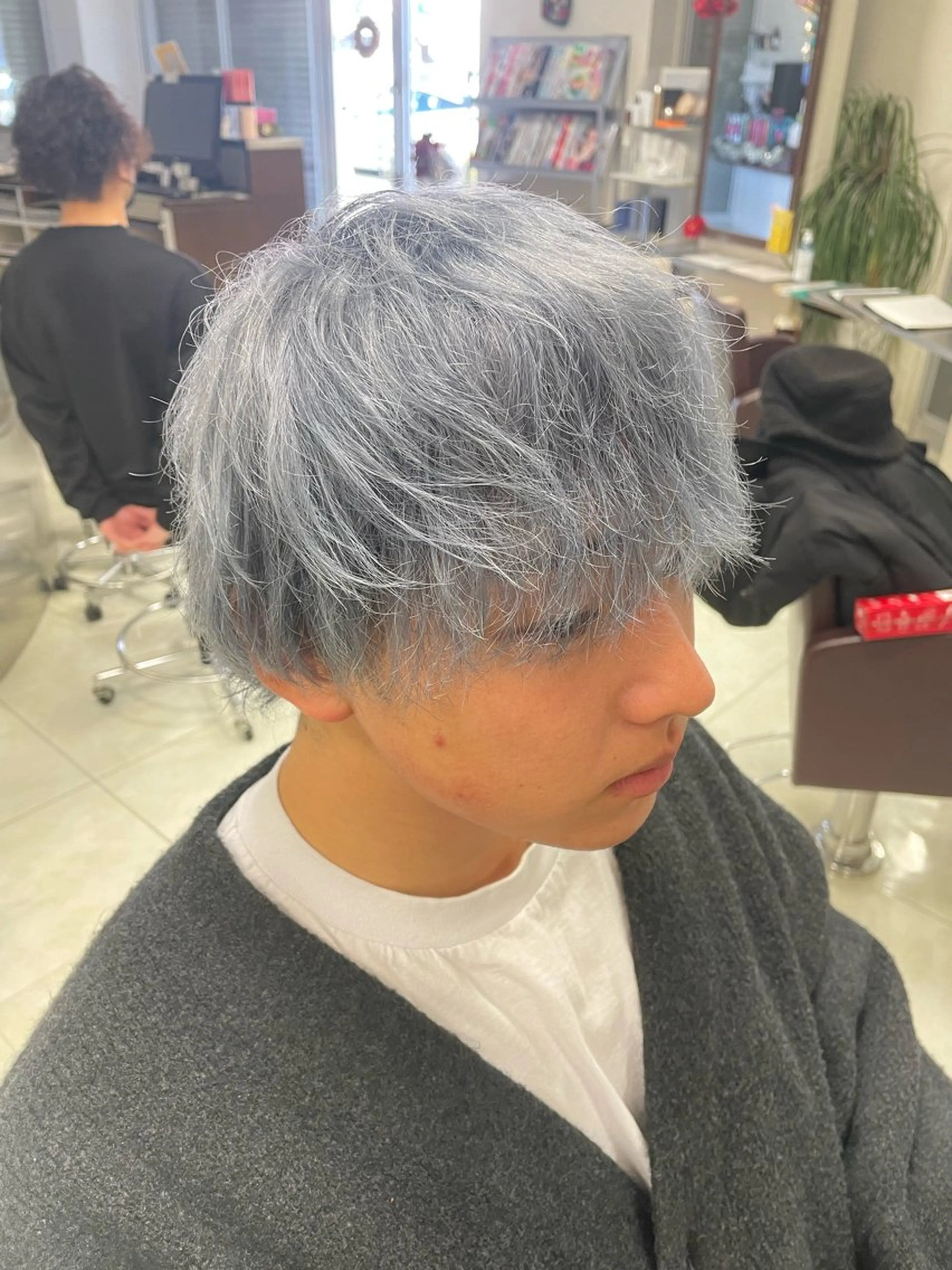 カラー メンズ SOYON   土橋2号店所属・SOYON副店長河野 誠也のヘアスタイル