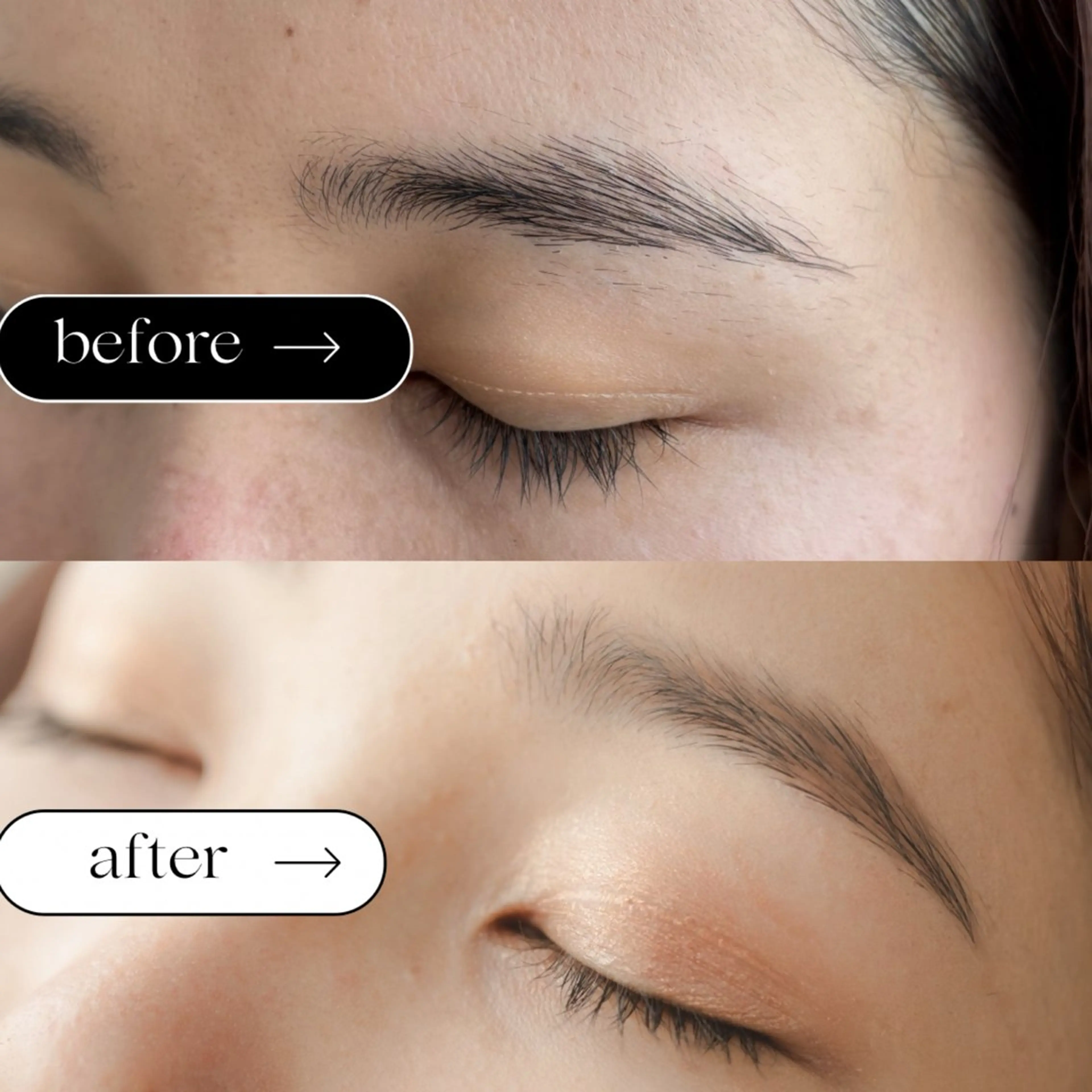 アイブロウ 眉毛ワックス脱毛 Be Bell（ビベル）所属・プライベートサロン 【Be Bell】のマツエク・マツパデザイン