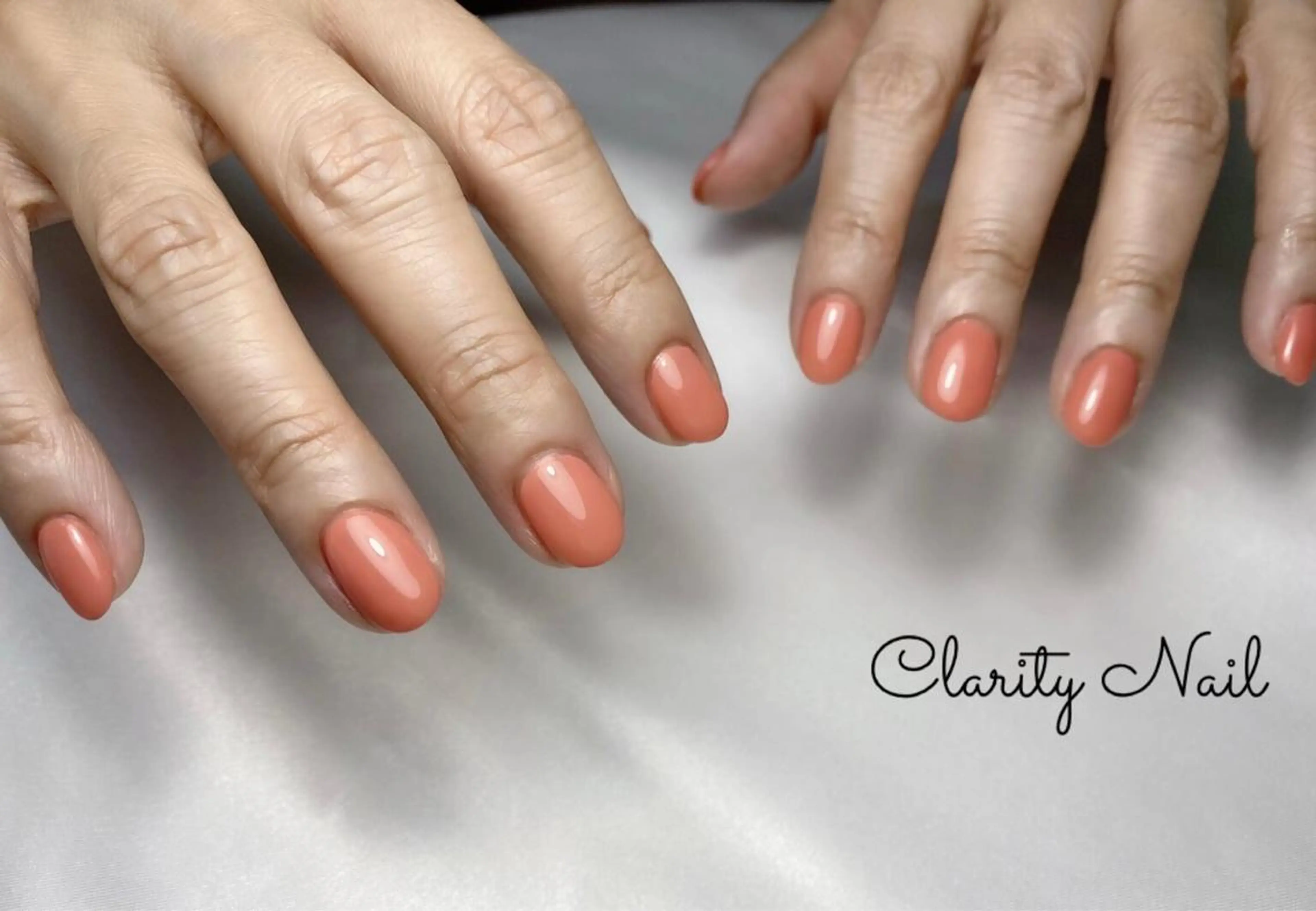 ネイル ワンカラーネイル ハンドネイル Clarity Nailのネイルデザイン