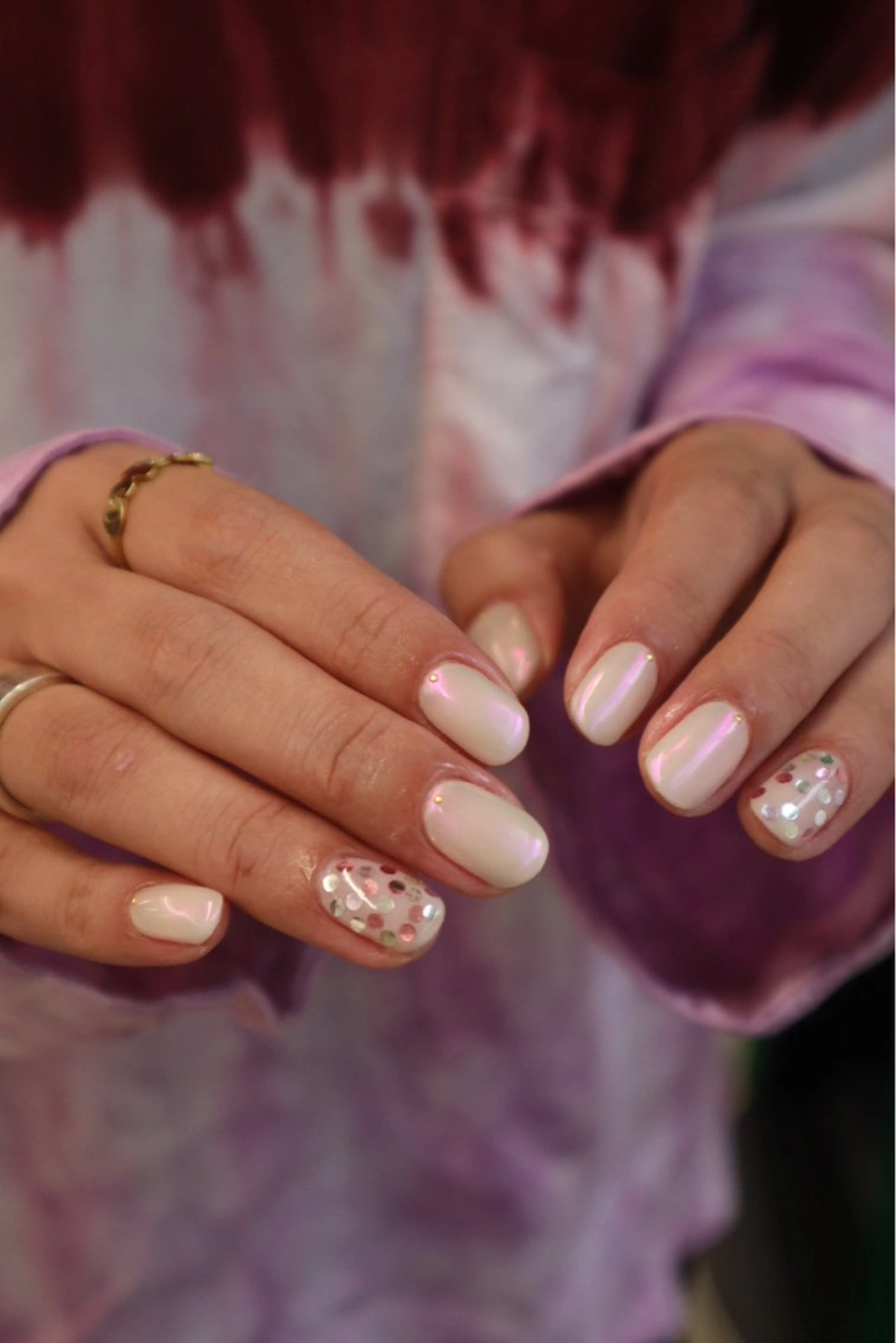 ネイル オーロラネイル ハンドネイル chika ／ nailのネイルデザイン