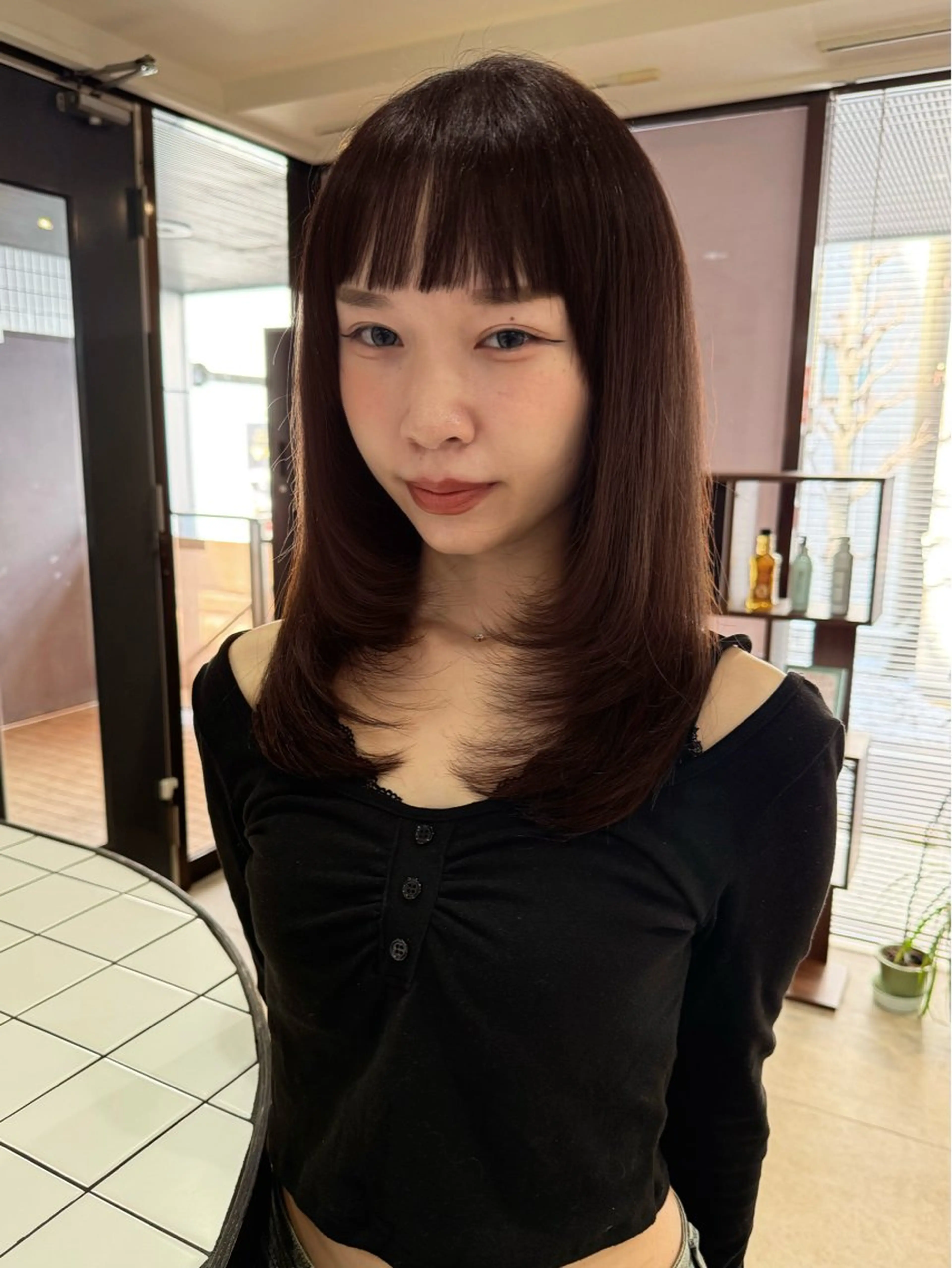 ロング ロングレイヤー レイヤーカット ロング 宮嶋 蓮のヘアスタイル