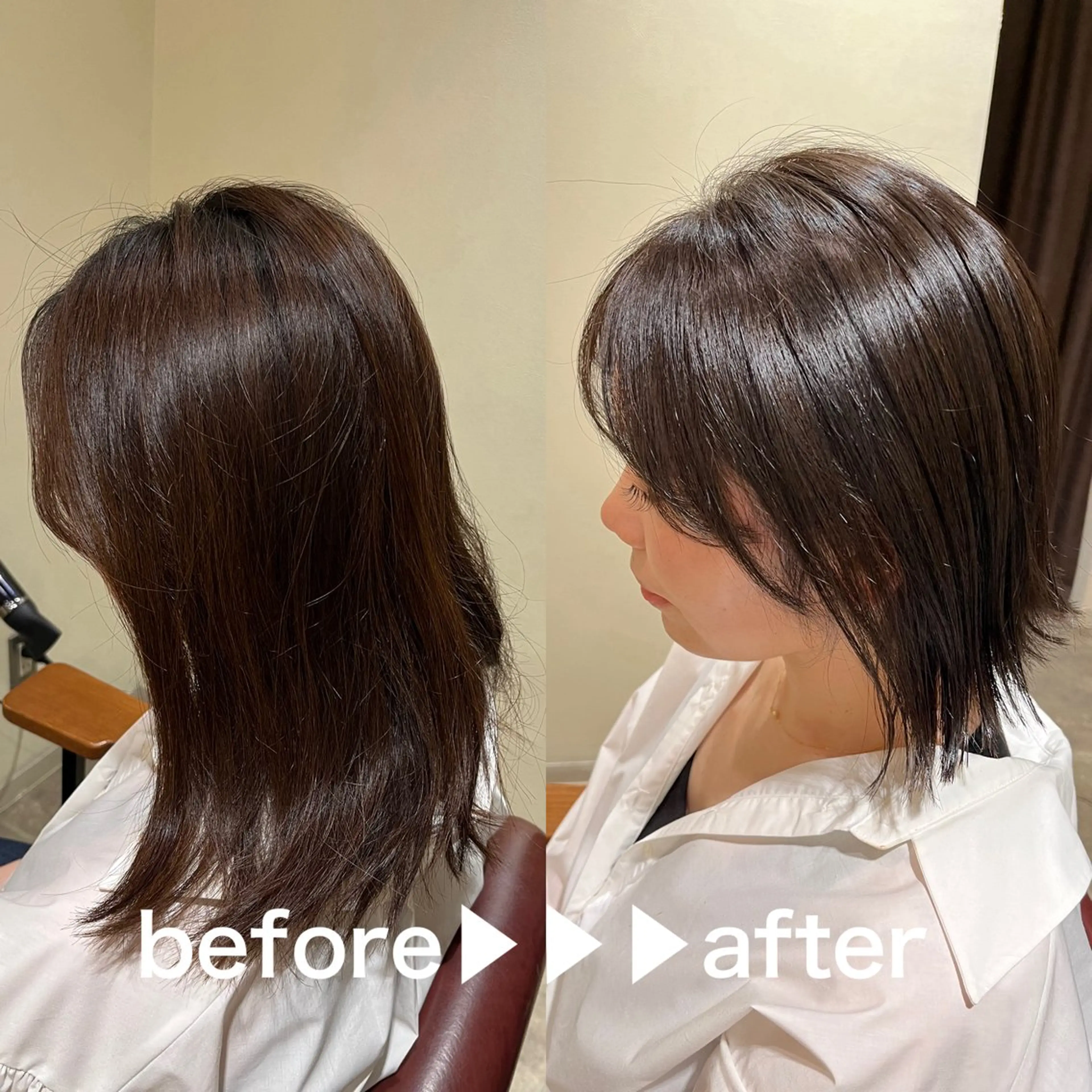 ショート カラー アッシュ アッシュブラウン ブラウンカラー オレンジ 顔周りカット 西川 舞彩のヘアスタイル