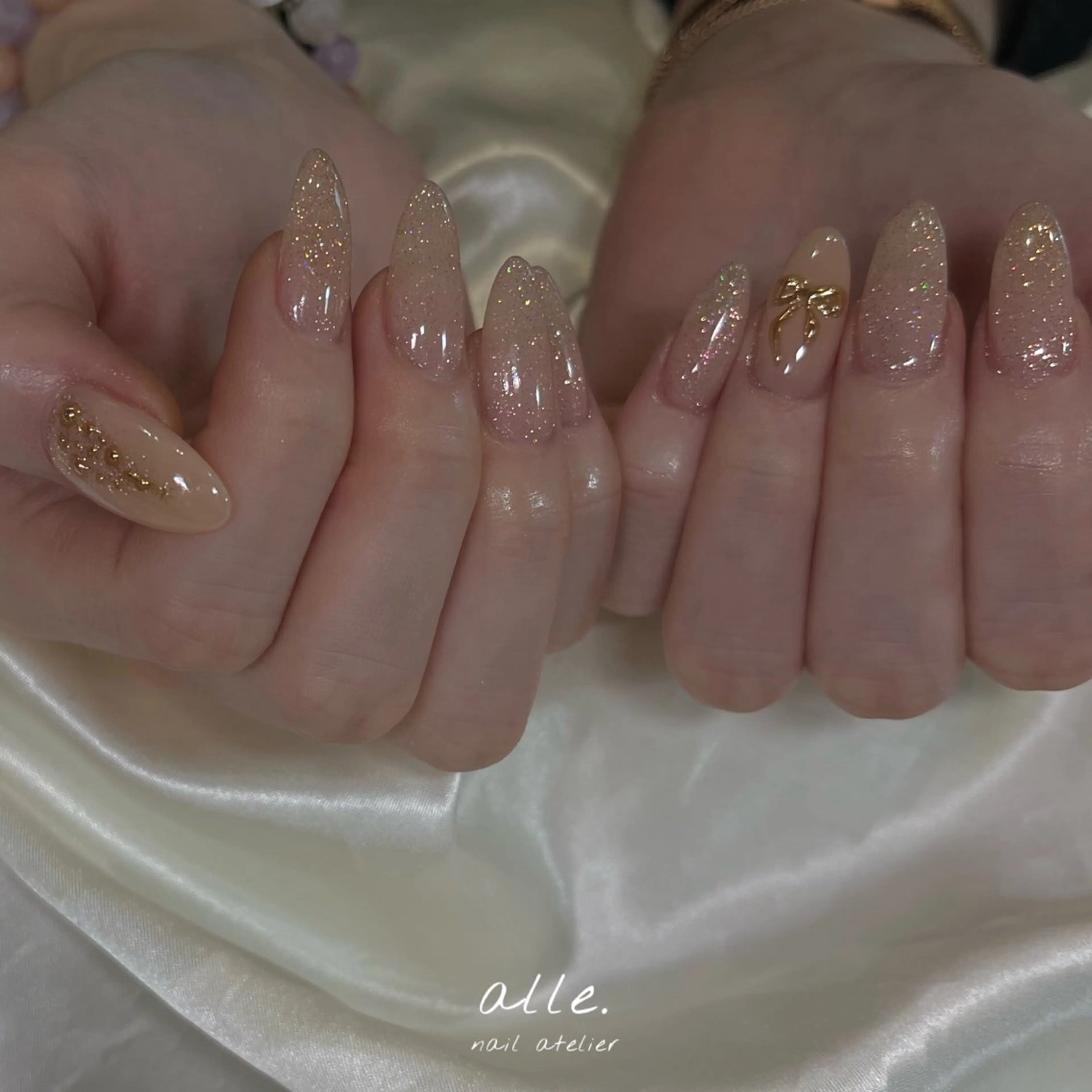 ネイル ハンドネイル atelier alle.のネイルデザイン