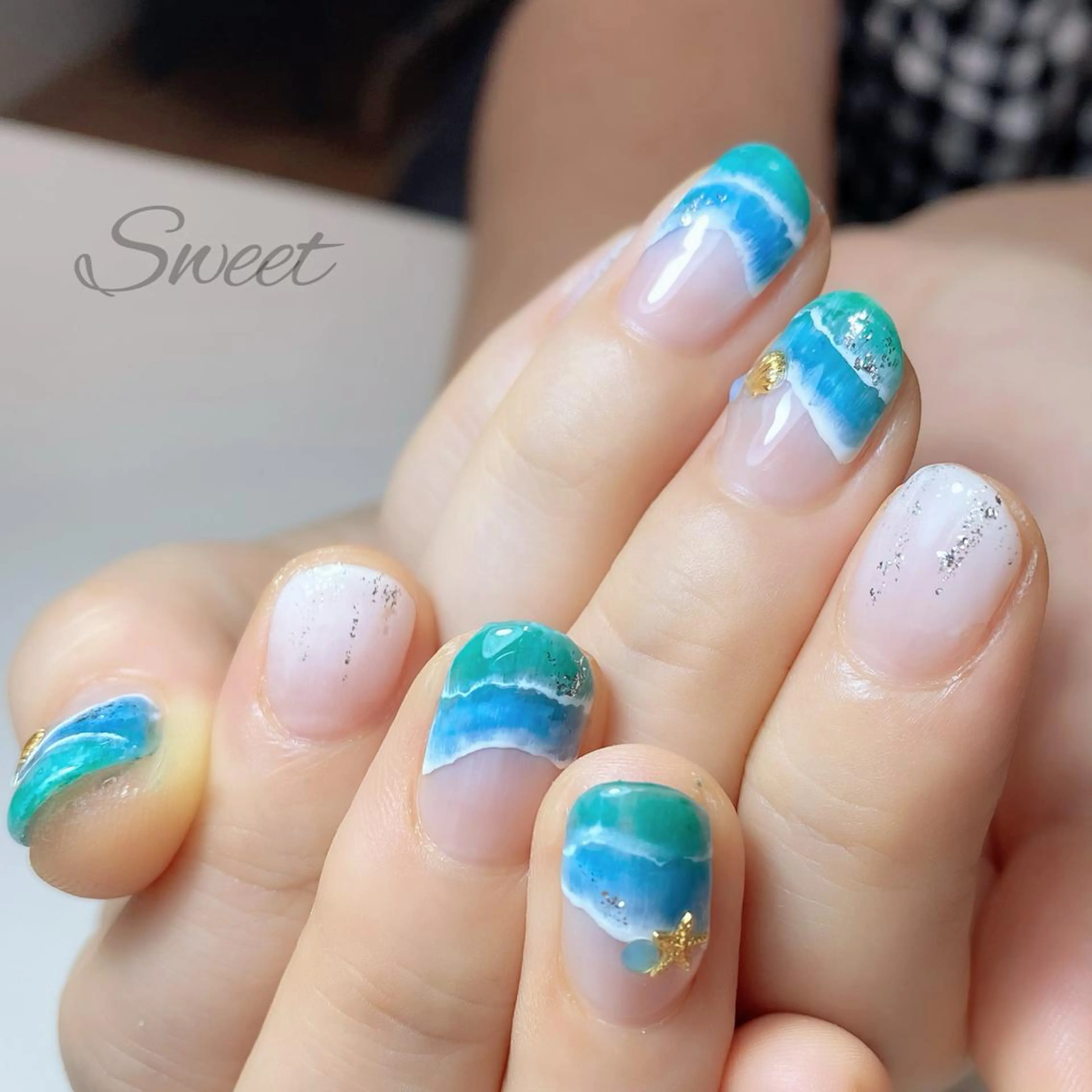 ネイル sweet 仲野陽子のネイルデザイン