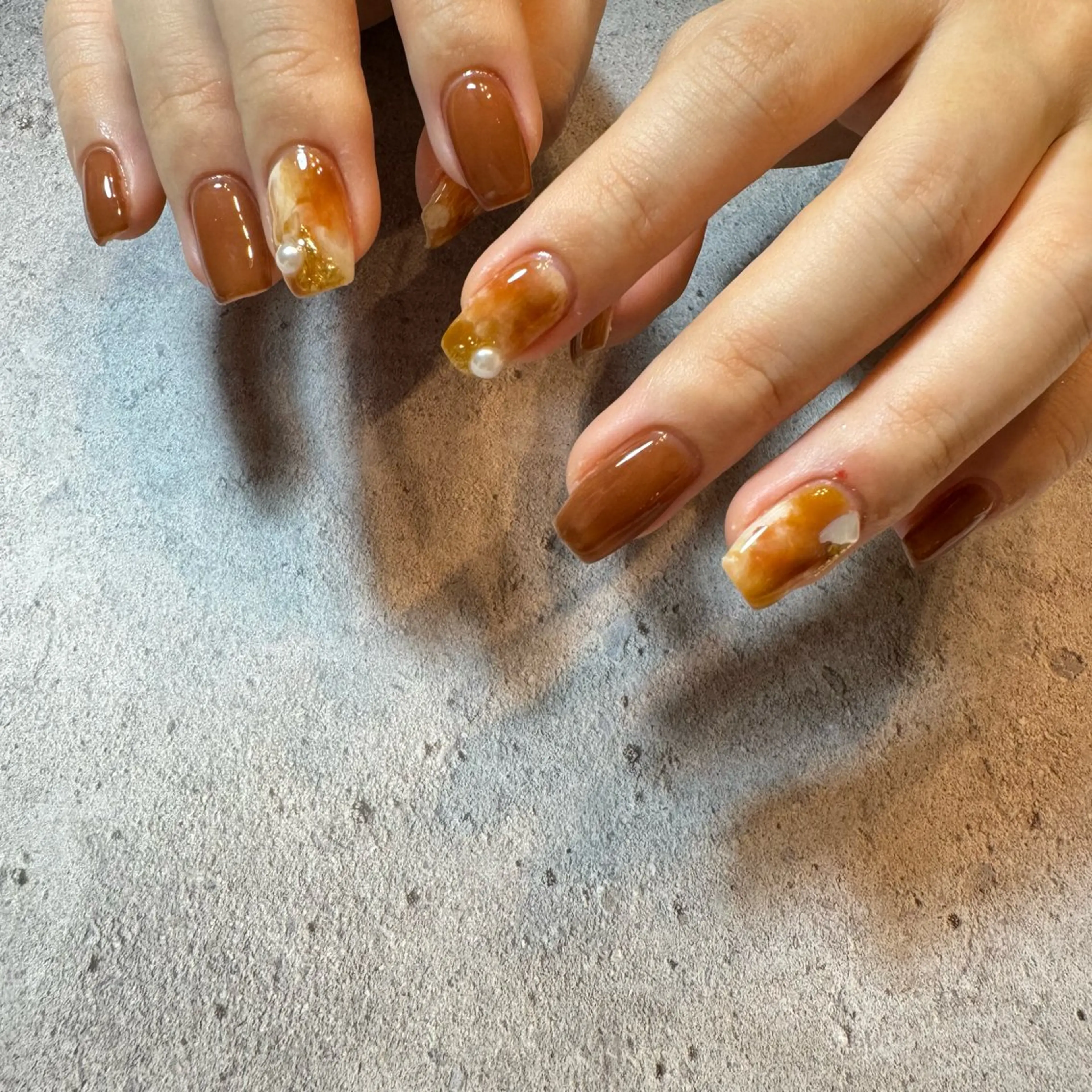 ネイル Aulu'bネイル ボディージュエリーのネイルデザイン