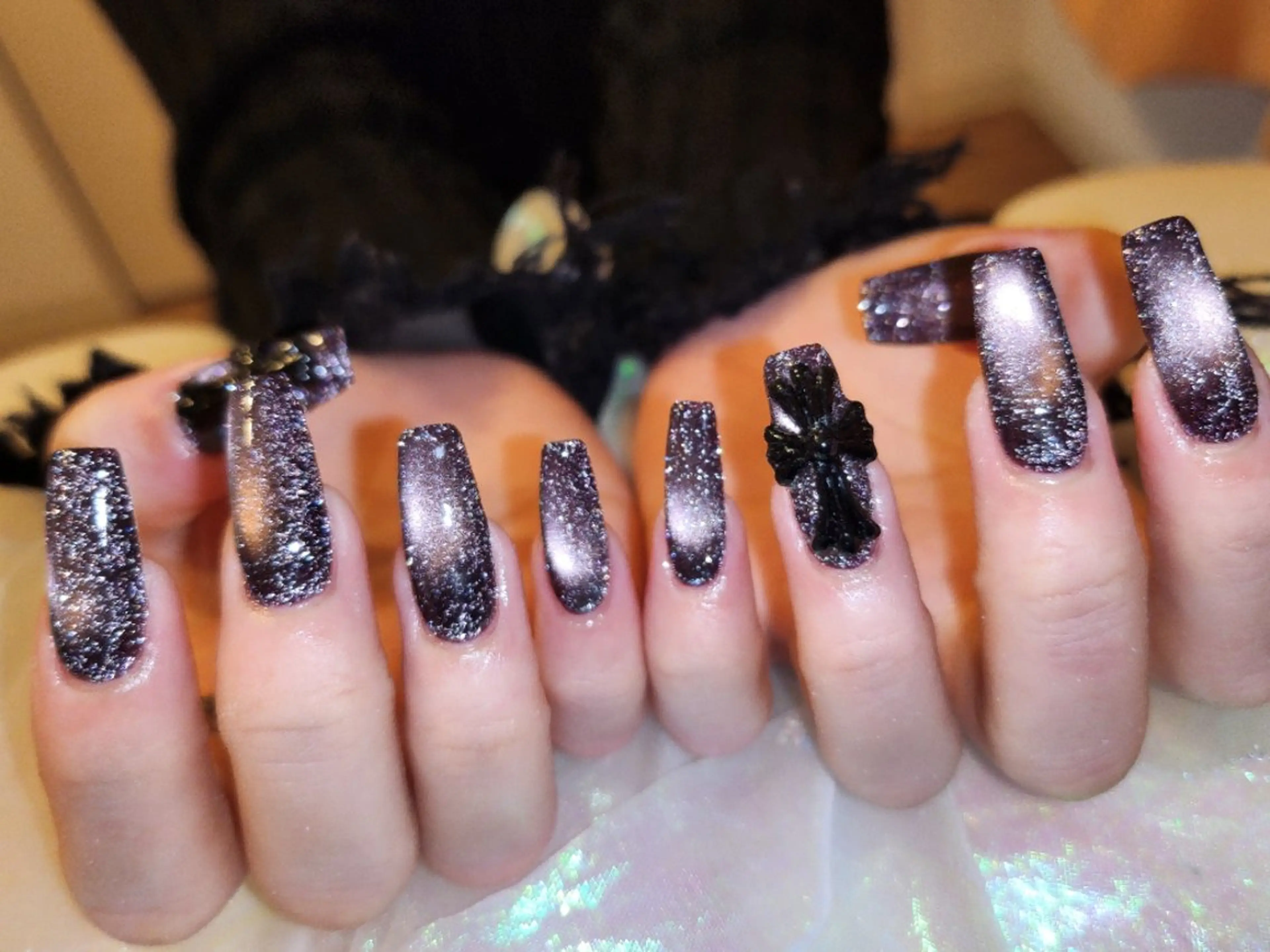 ネイル ハンドネイル 💜bora .のネイルデザイン