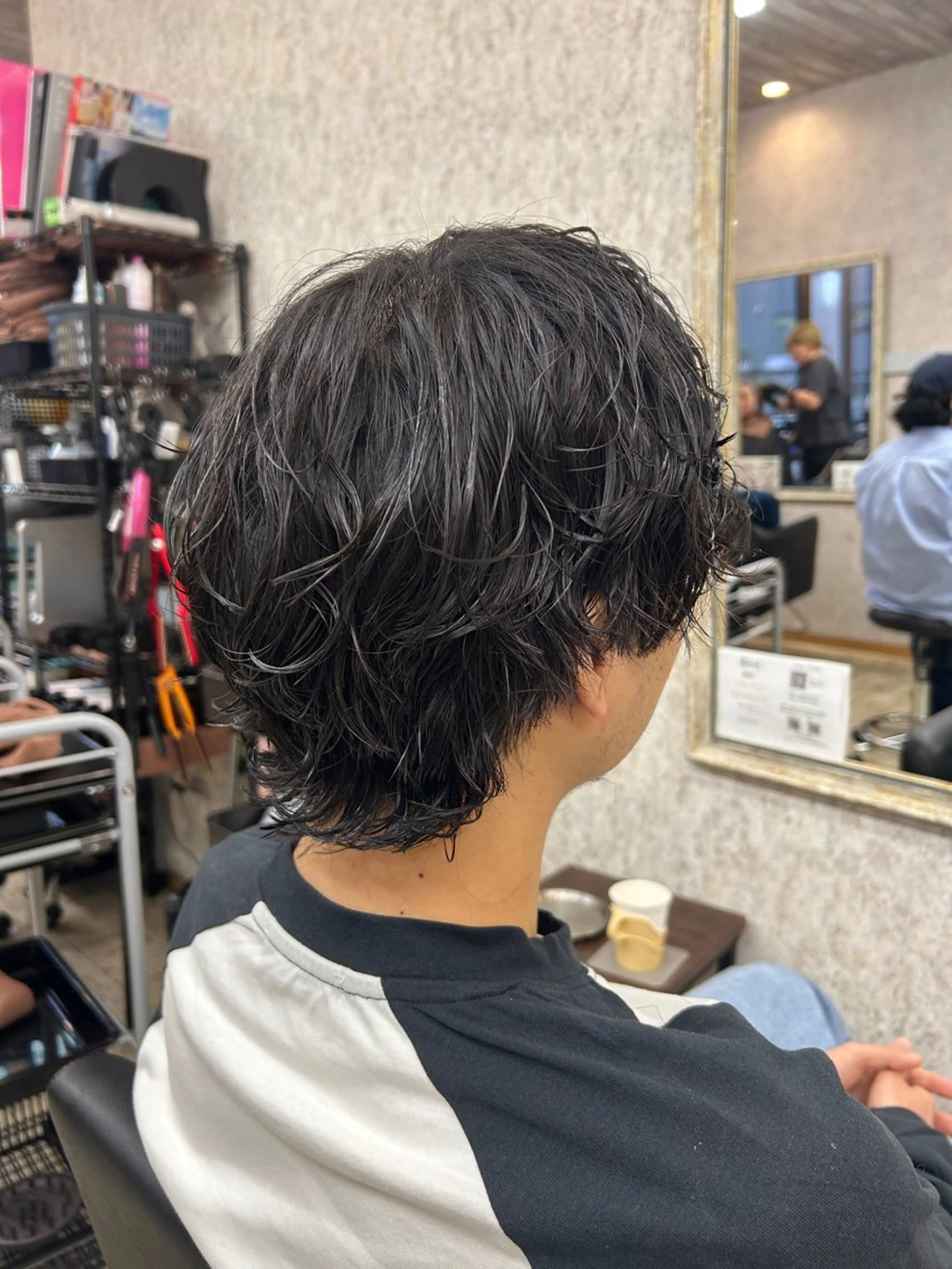 パーマ メンズ カット パーマ 🌻柳谷 心渚🌻のヘアスタイル