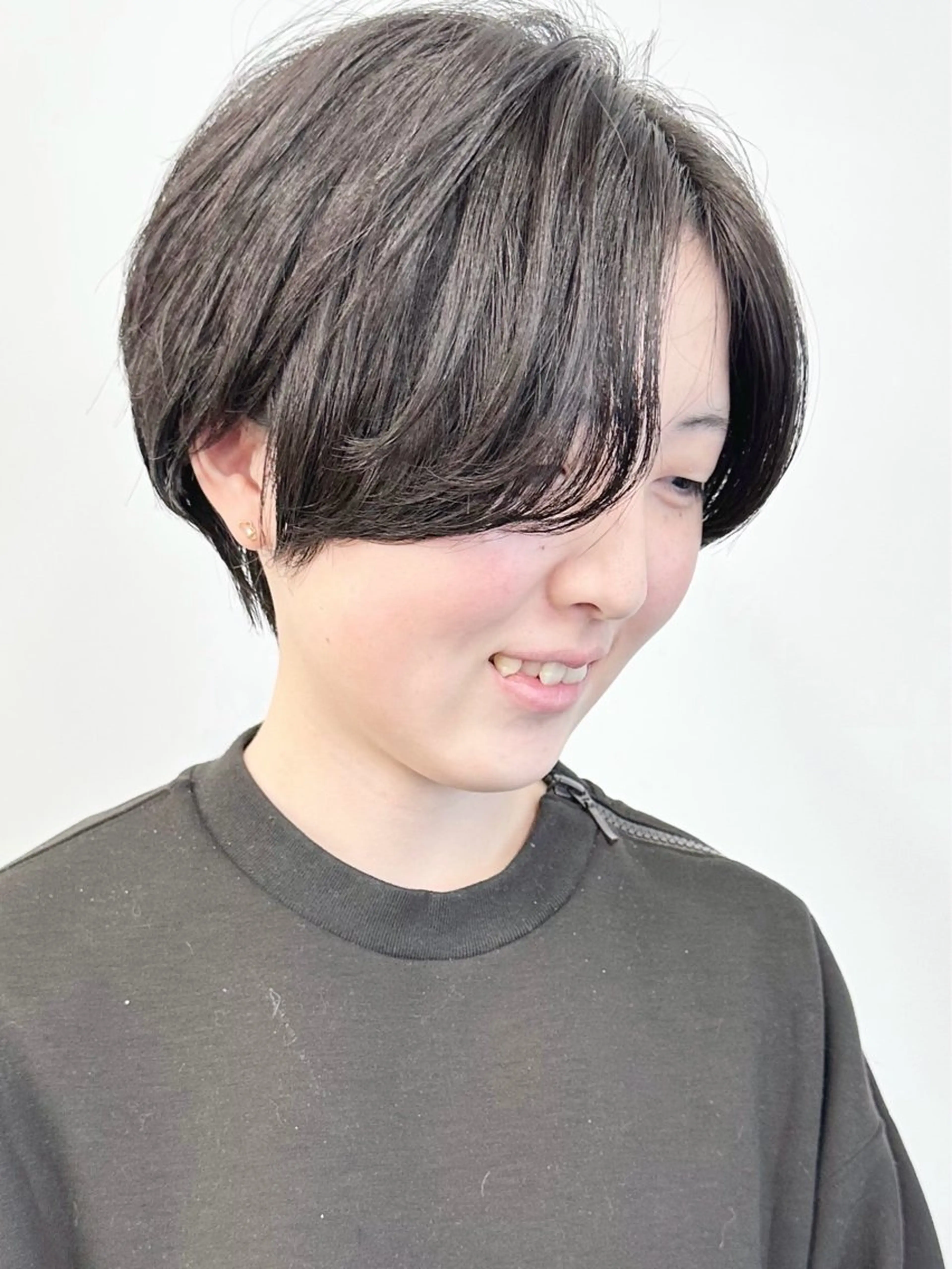 ショート 小顔ボブ/お悩み解決 /ボブパーマ/とういのヘアスタイル