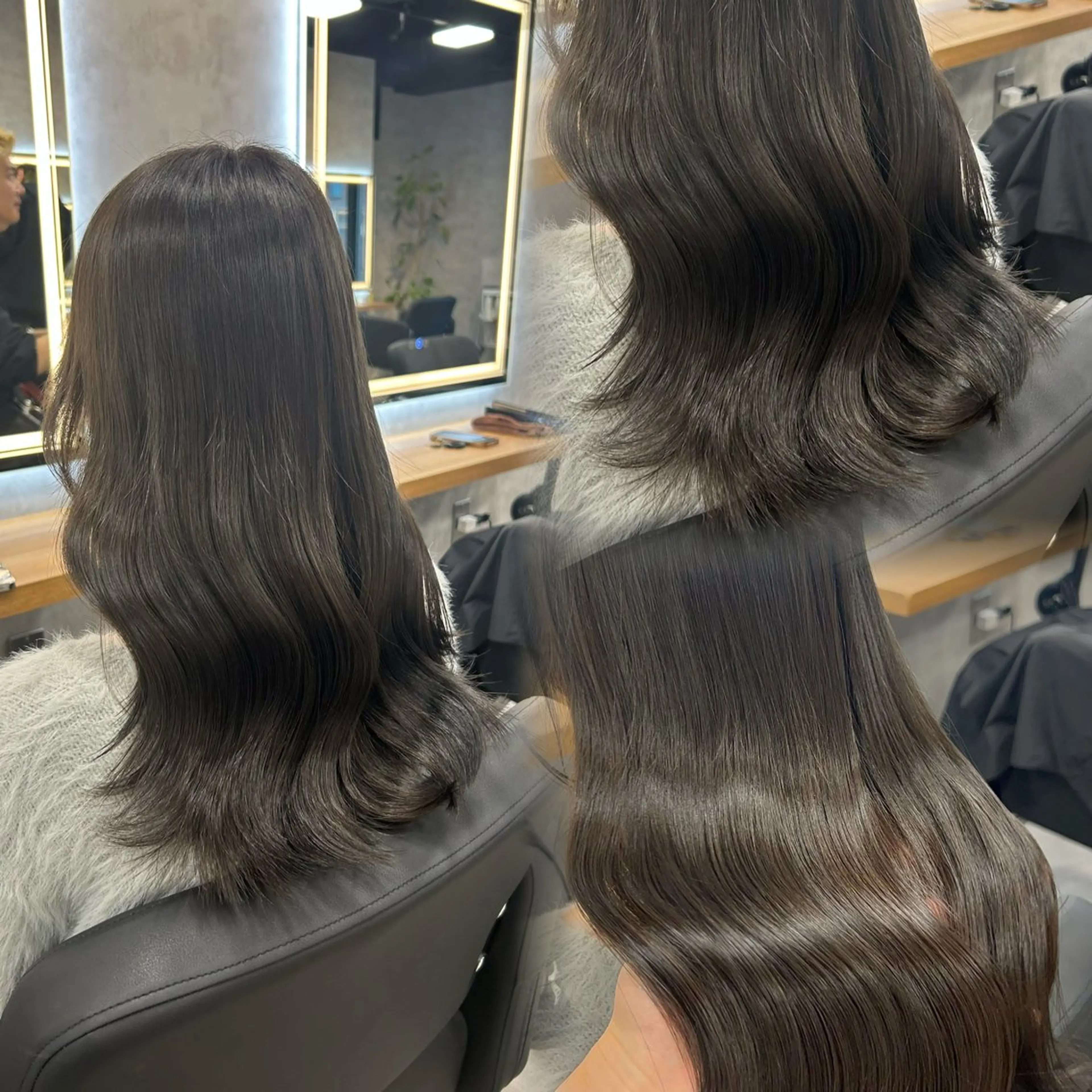 セミロング カラー ヘアアレンジ ヘアカラー ブリーチなしの達人 🌈KAITOのヘアスタイル