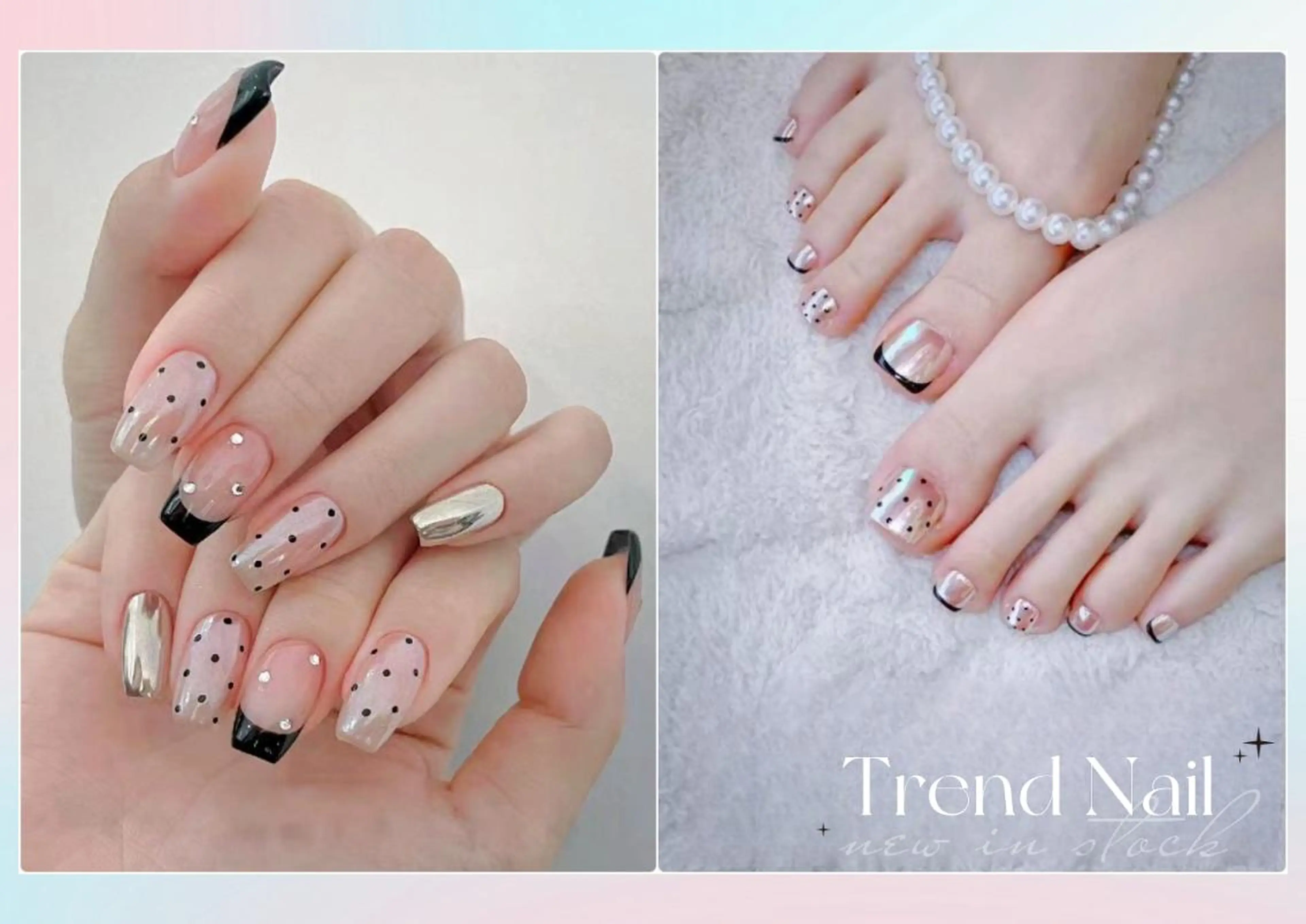 【新発売キャンペン】 120分 HAND×FOOT デザイン ◎写真持込/同時施術連絡の写真