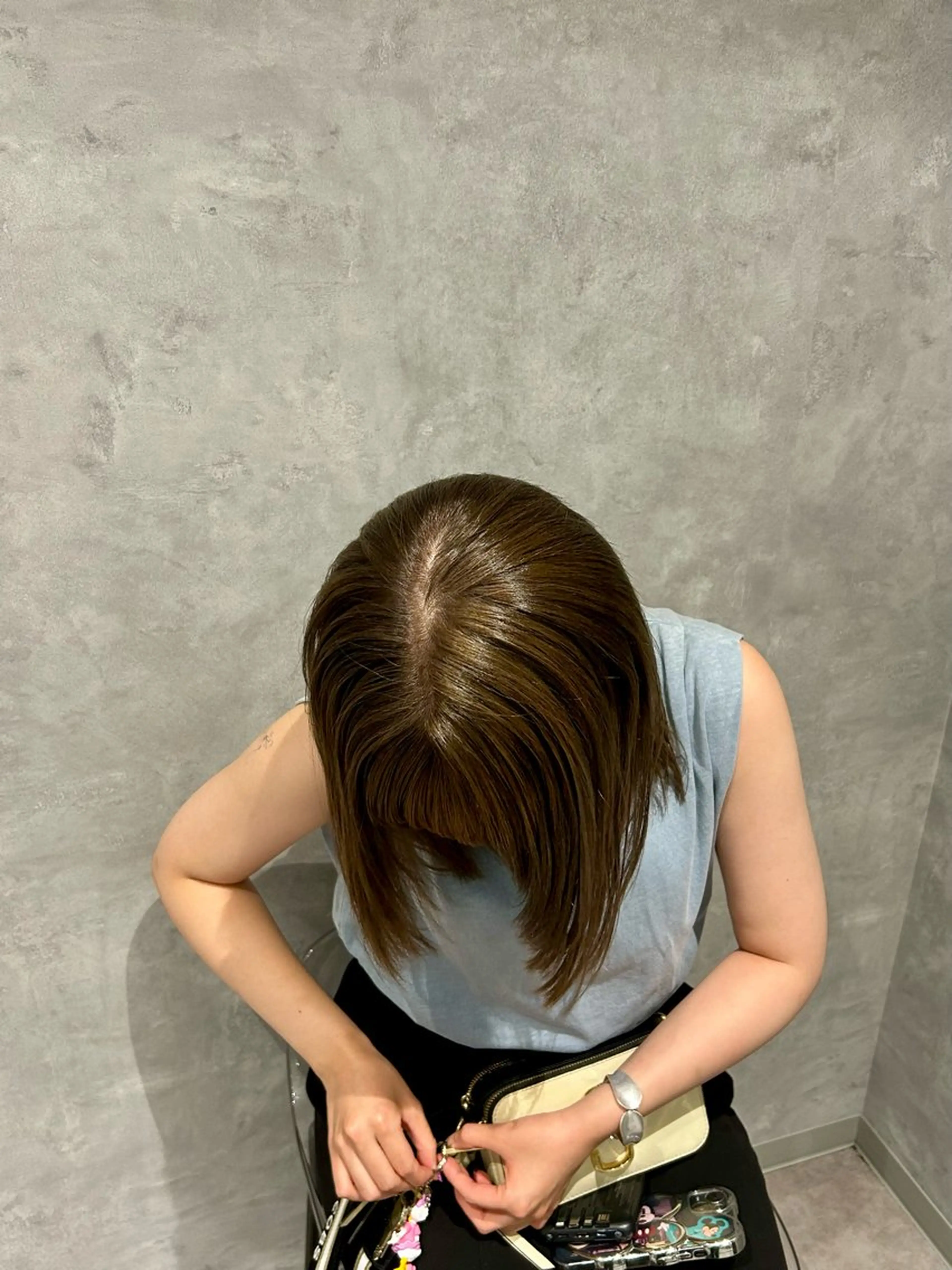 カラー ベージュカラー オリーブベージュ HEDI所属・⭐️HEDI YUKI⭐️のヘアスタイル