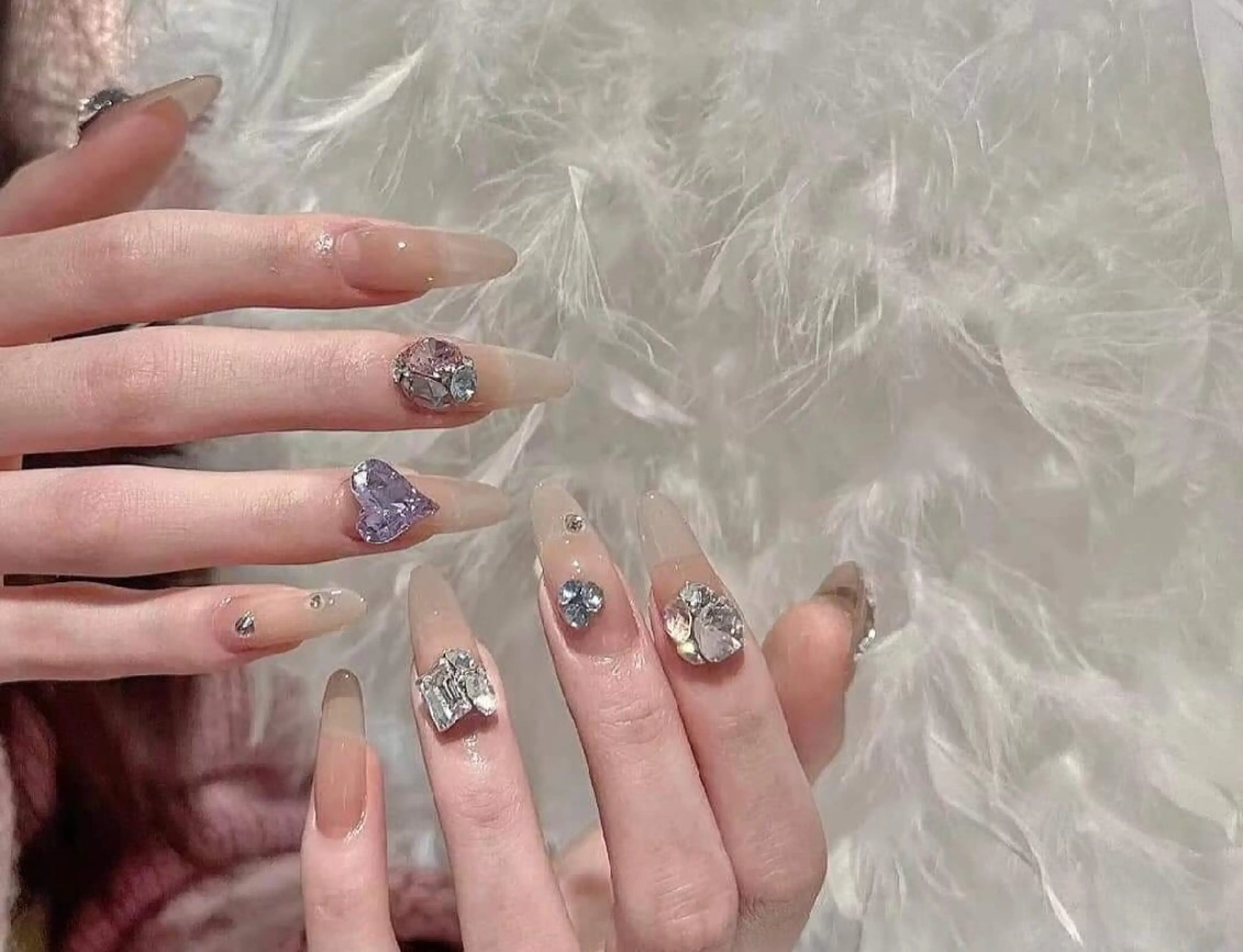 ネイル 清水 ユナのネイルデザイン