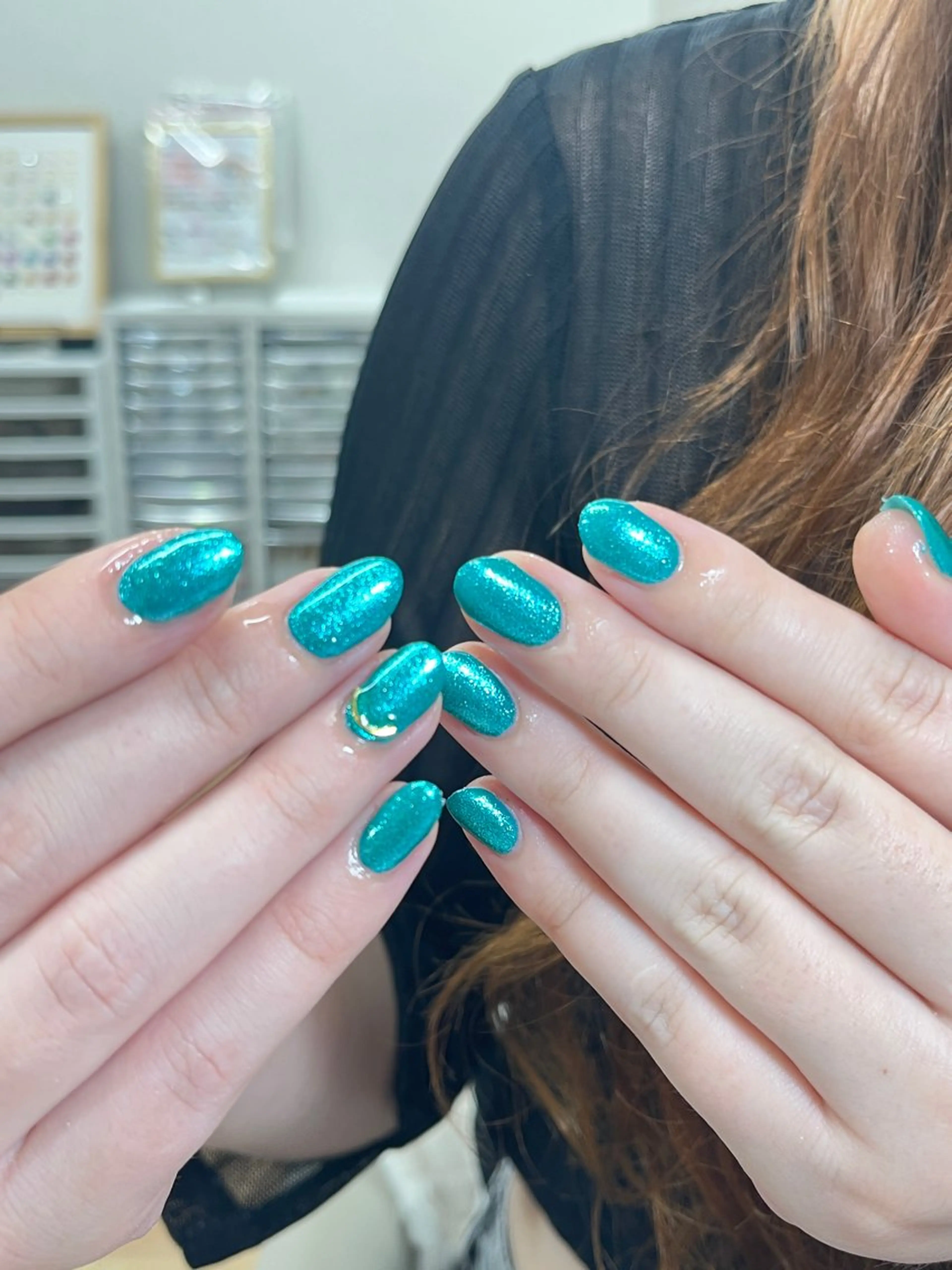 ネイル 夏ネイル candy nail 韓国風ワンホンネイルのネイルデザイン