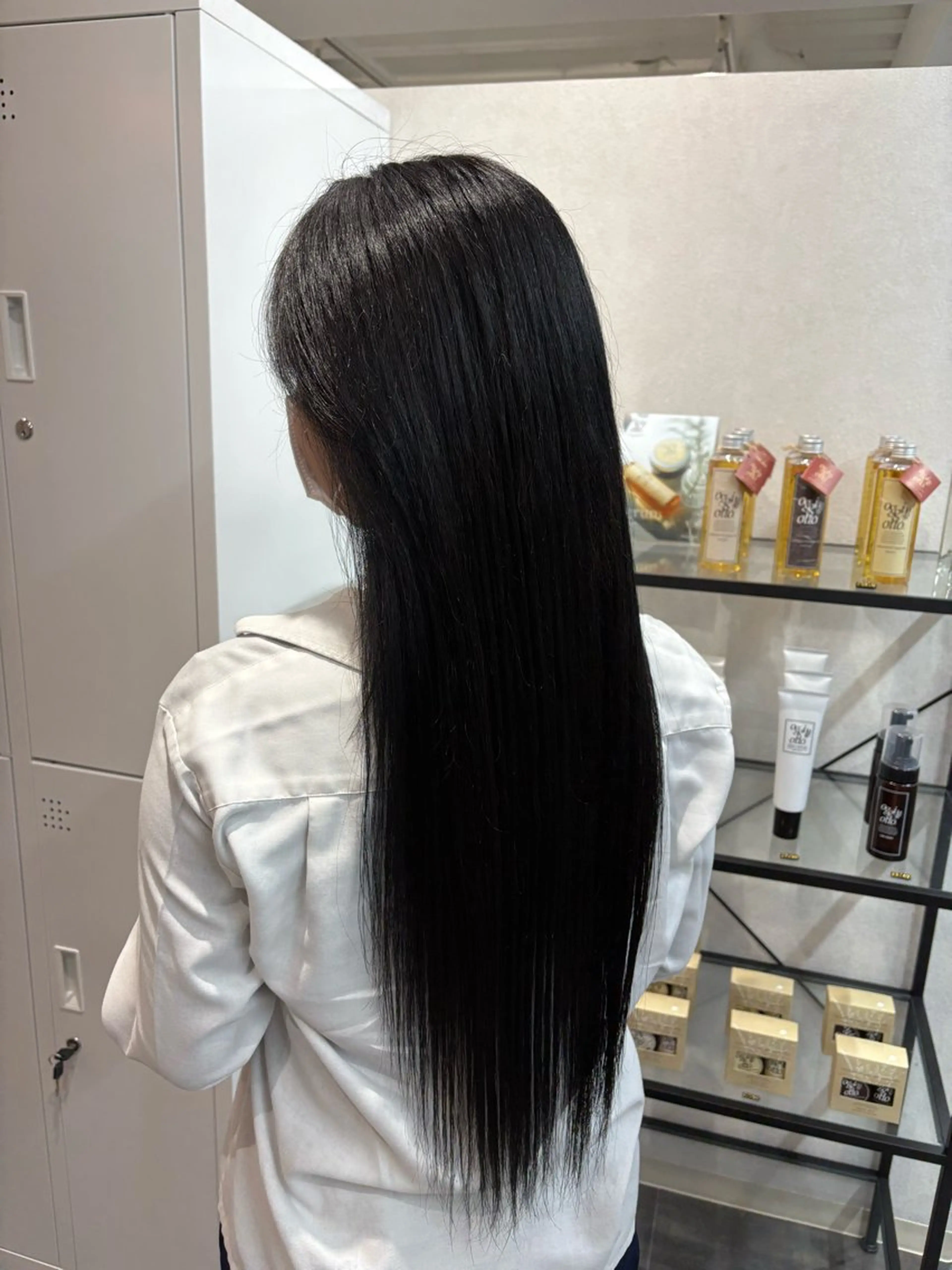 ロング カラー 黒髪 ヘアカラー haku所属・haku【津久野店】 ERIKAのヘアスタイル