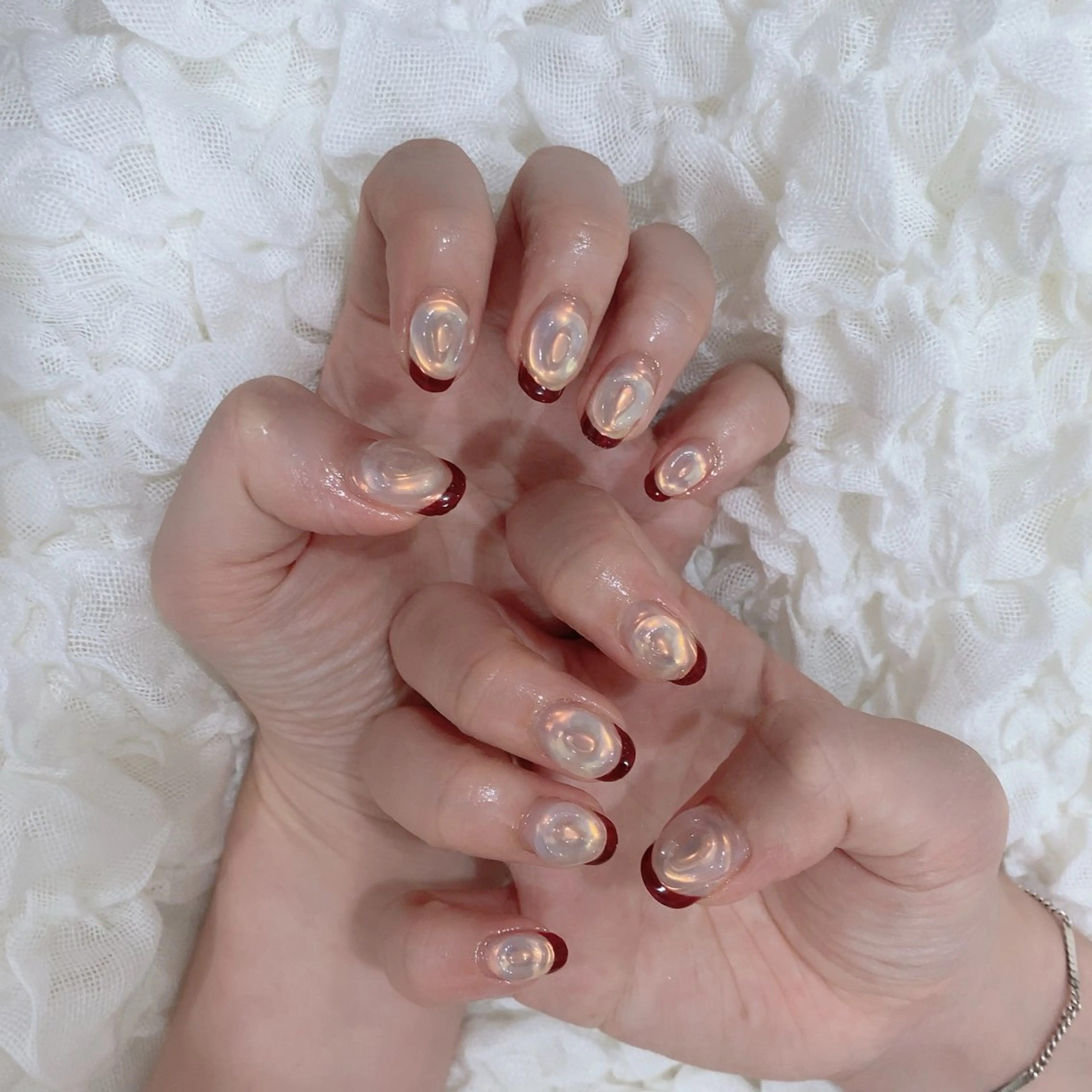 ネイル ミラーネイル ハンドネイル SOL NAILのネイルデザイン