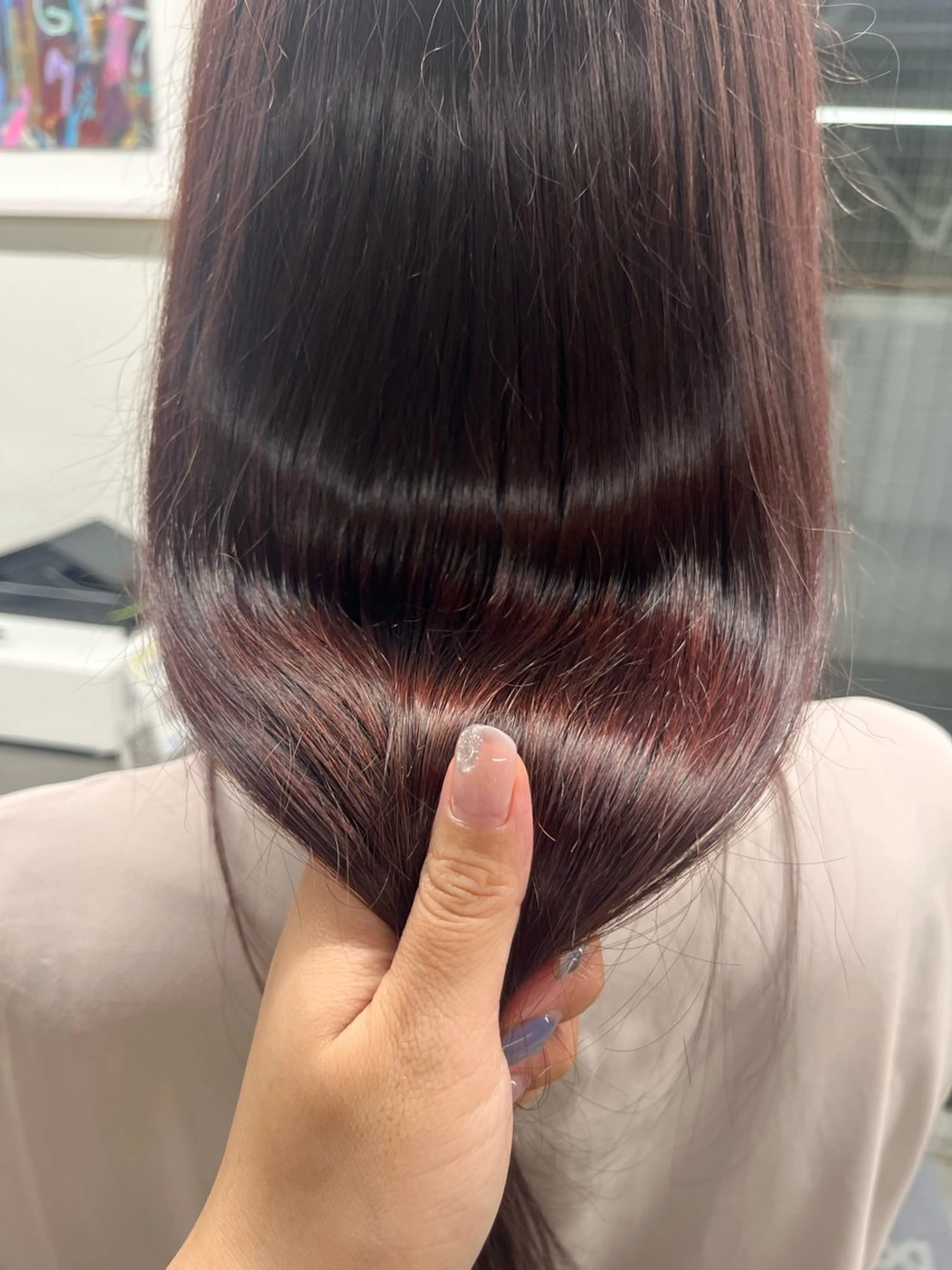 ロング カラー マミ🌱 ボブ/津田沼のヘアスタイル