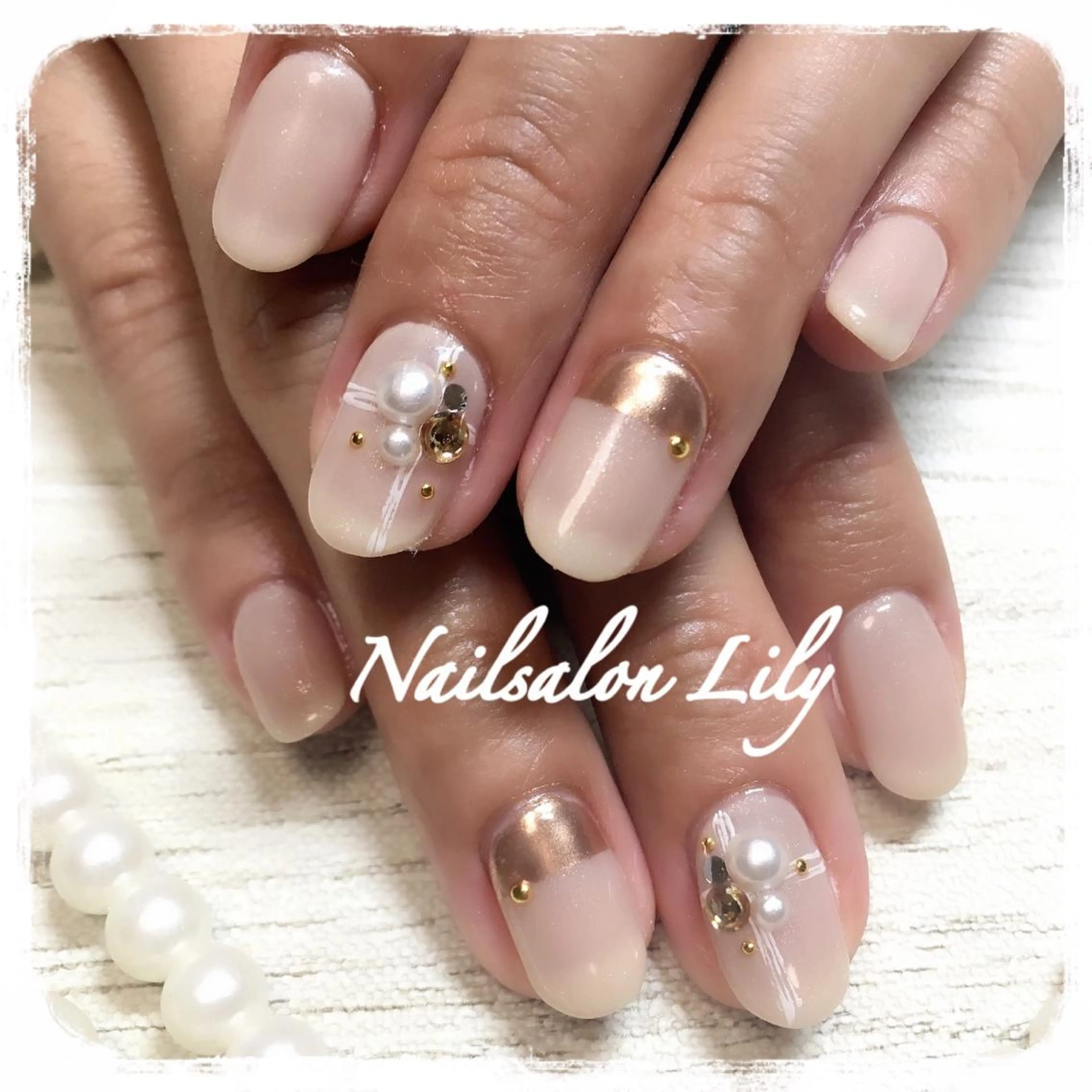 ネイル シンプルネイル Nailsalon Lilyのネイルデザイン