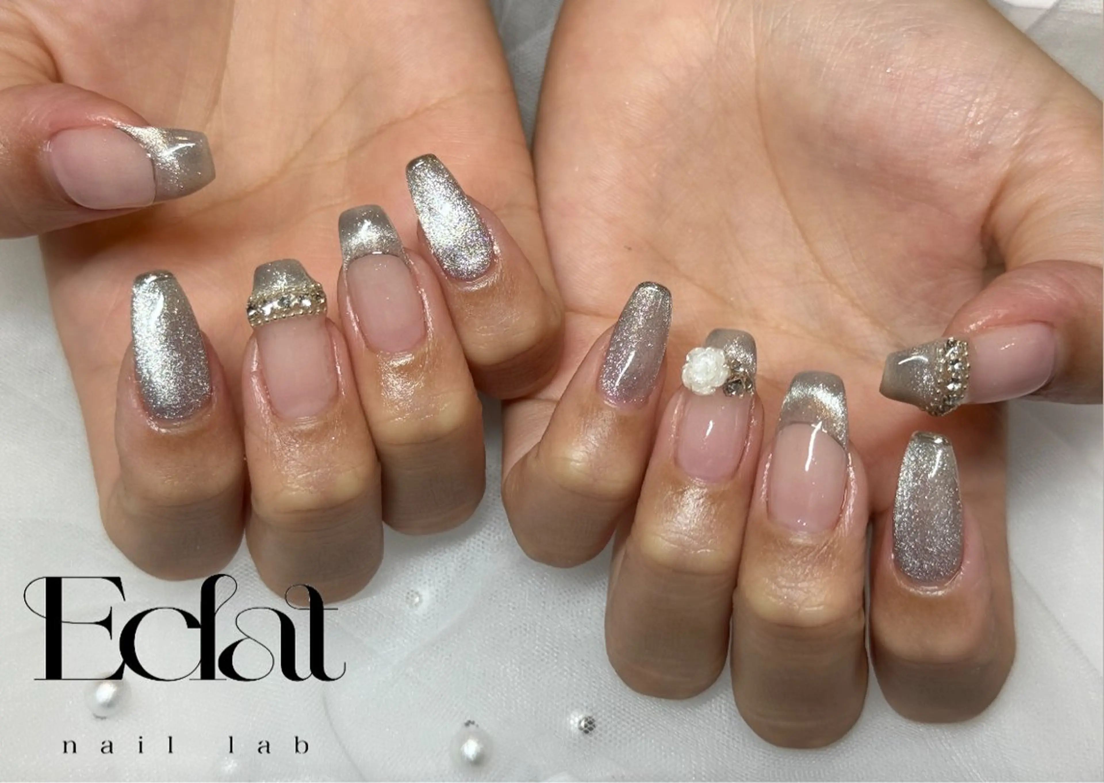 ネイル ハンドネイル ネイルラボEclat RINAのネイルデザイン