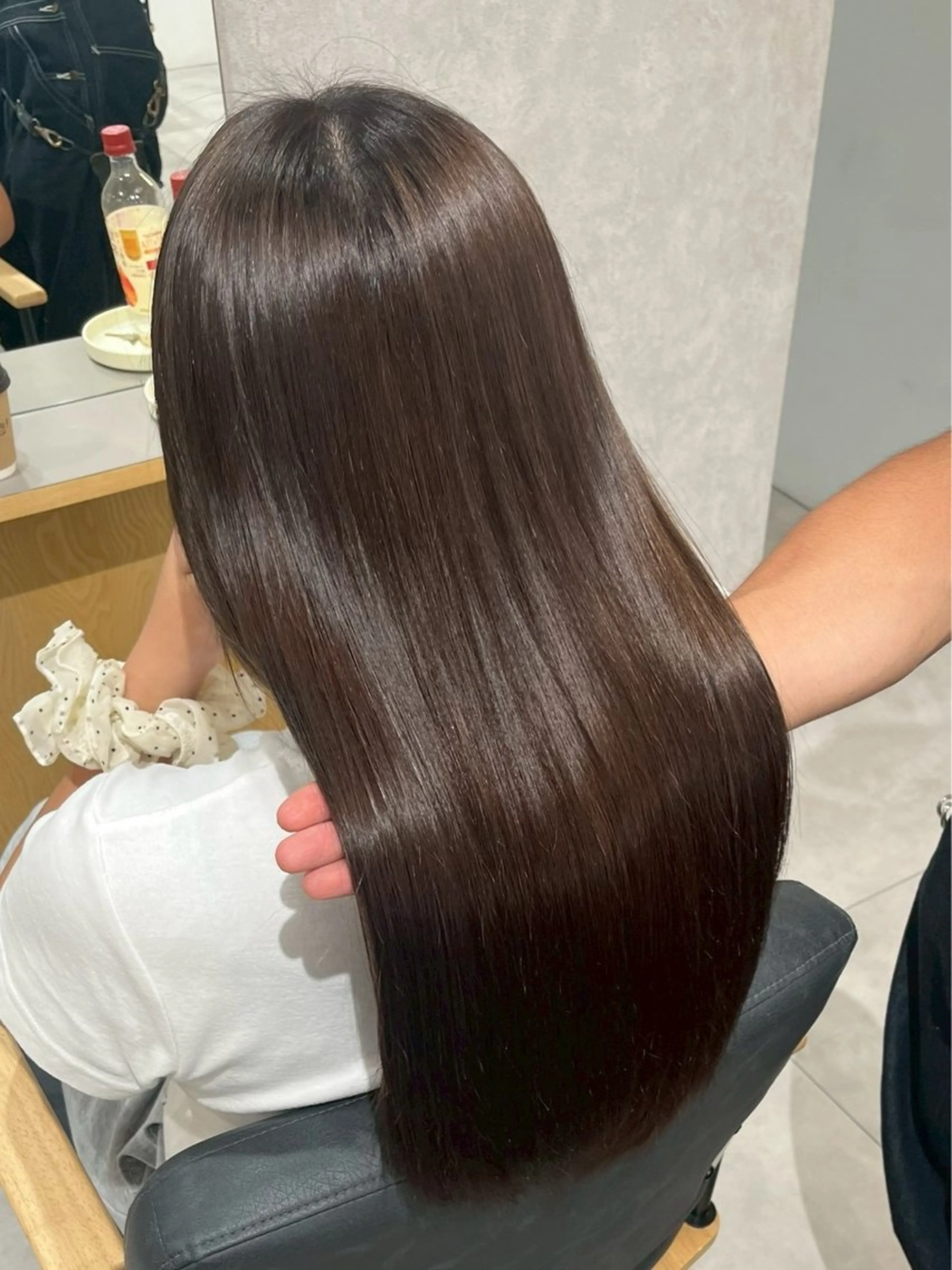 【🫧️うるツヤ🫧】水素カラー×水素トリートメント🍯✨水素Wケアで艶髪仕上げ🌙の写真