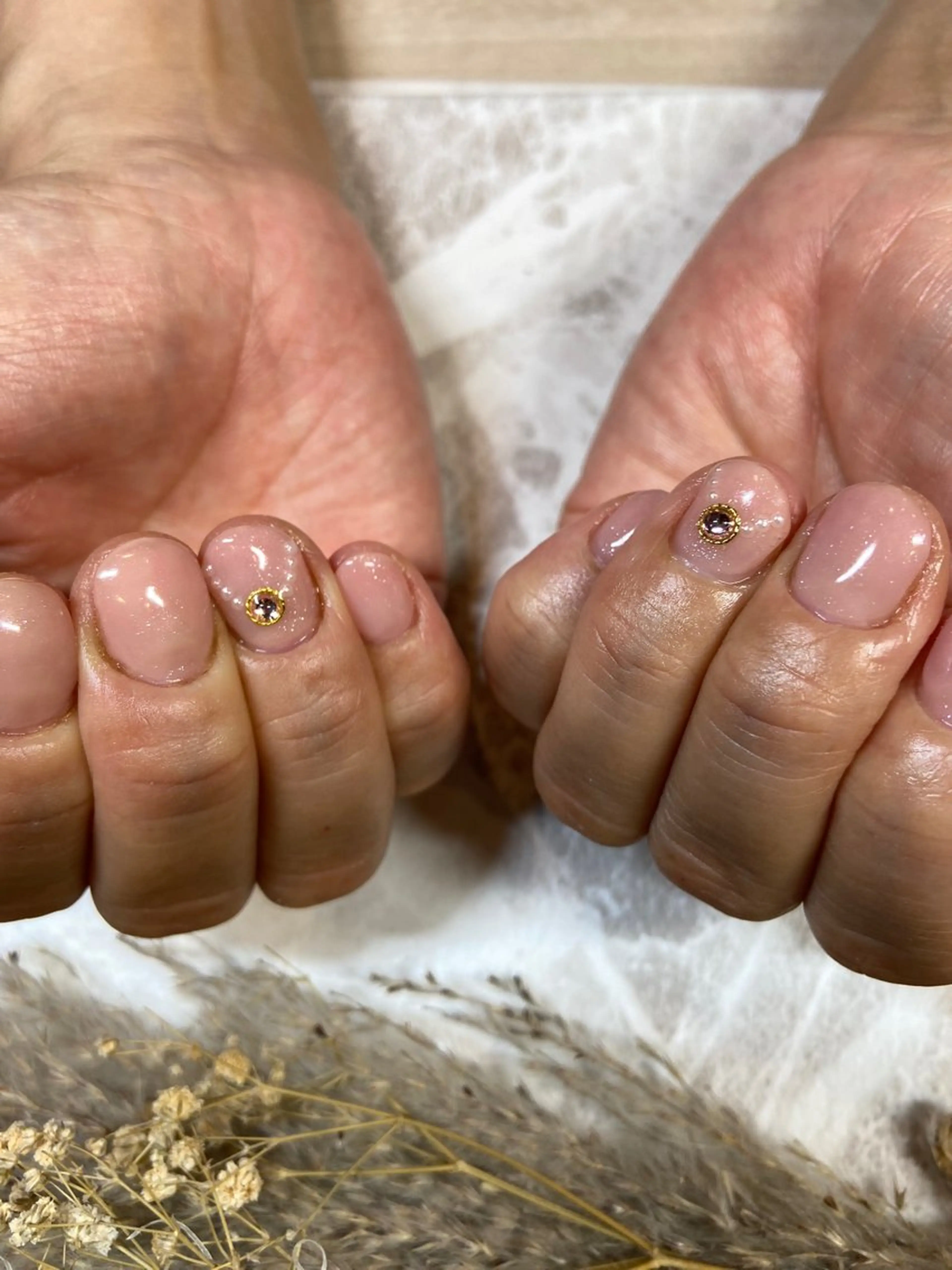 ネイル アートネイル ストーンネイル ネイルサロン ステラのネイルデザイン