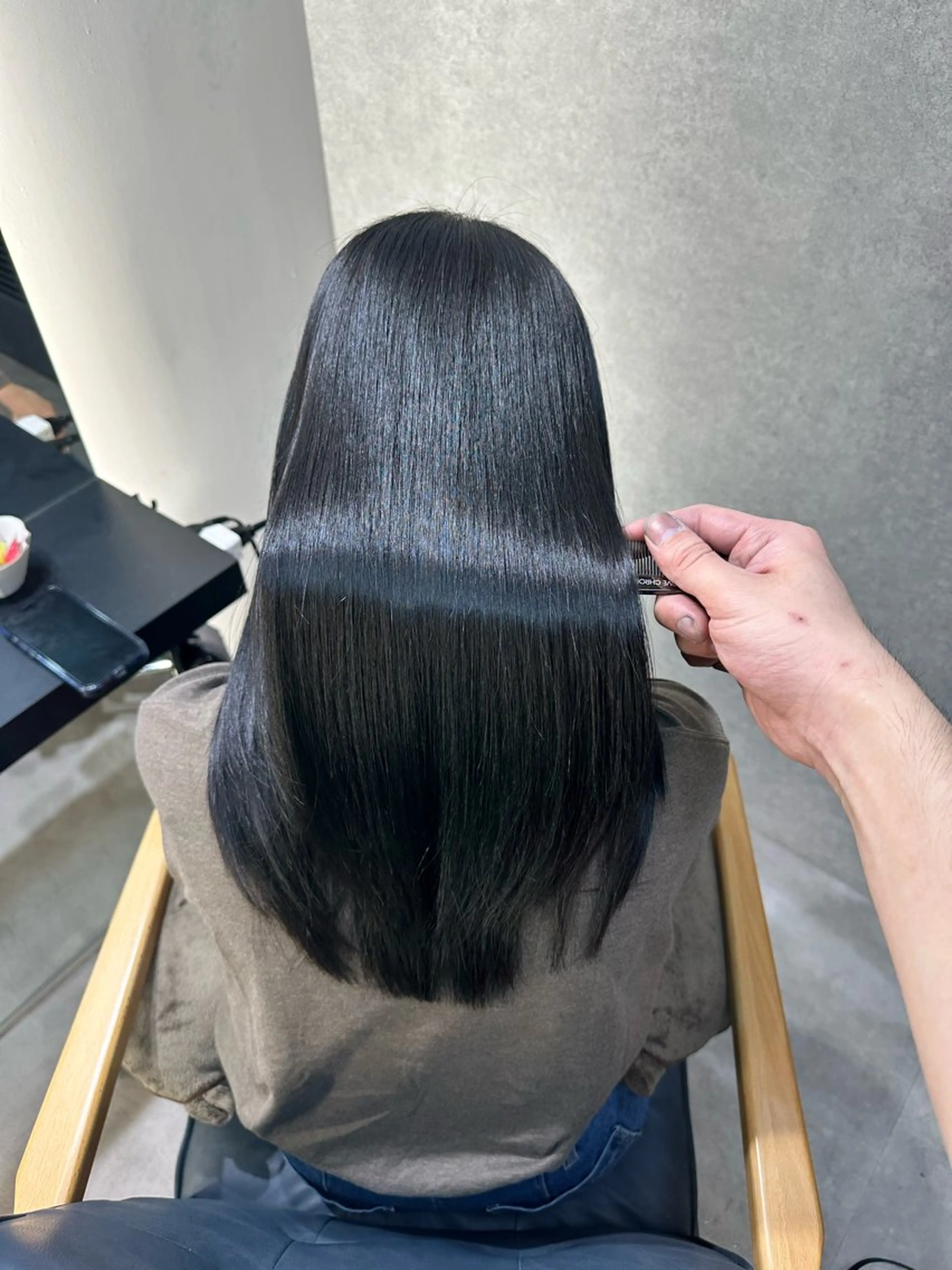 セミロング SALOWIN所属・吉祥寺/髪質改善 縮毛矯正特化/川口のヘアスタイル