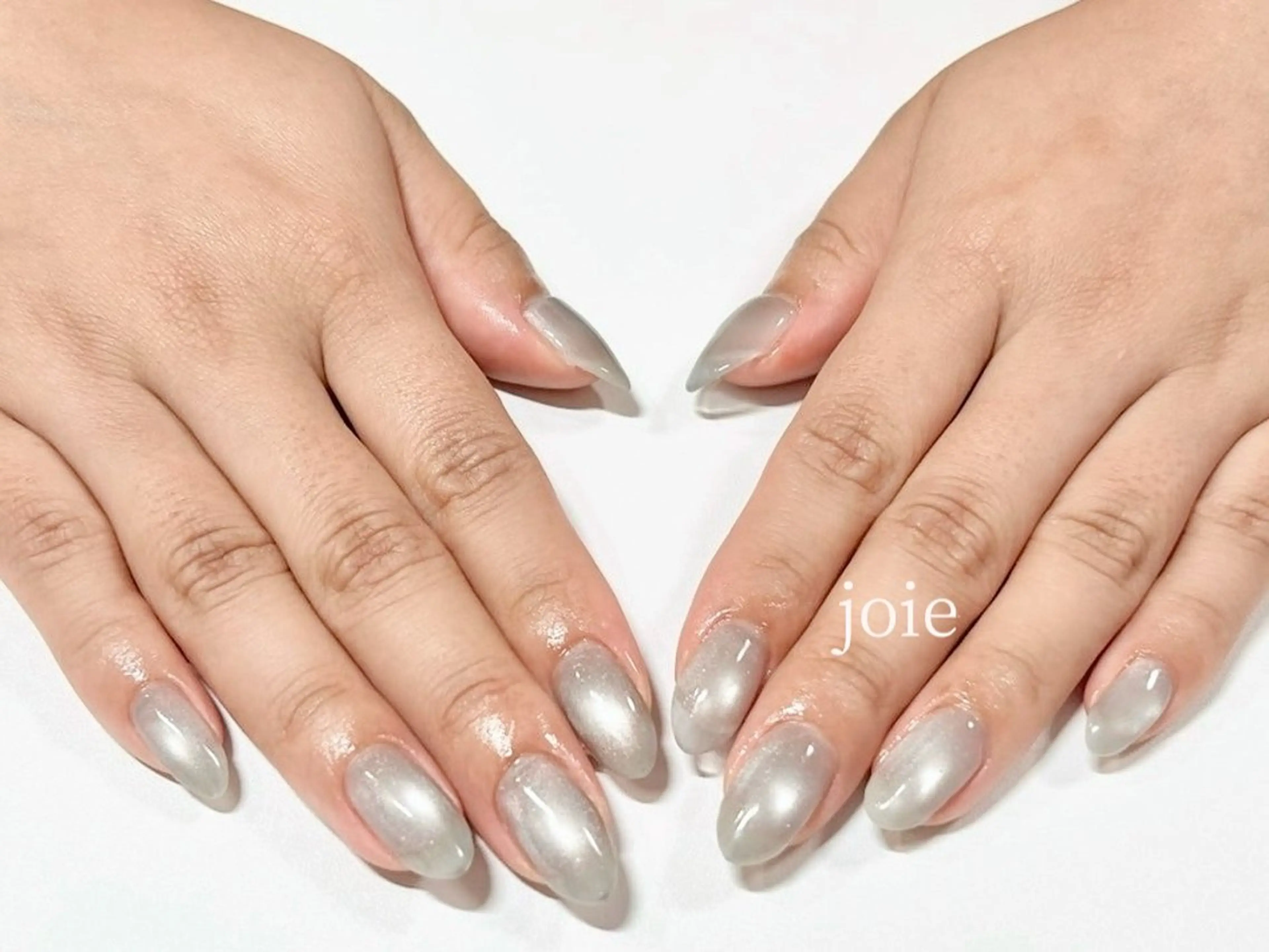 ネイル キラキラネイル マグネットネイル ミラーネイル オフィスネイル シンプルネイル ハンドネイル Nailist Mikuのネイルデザイン