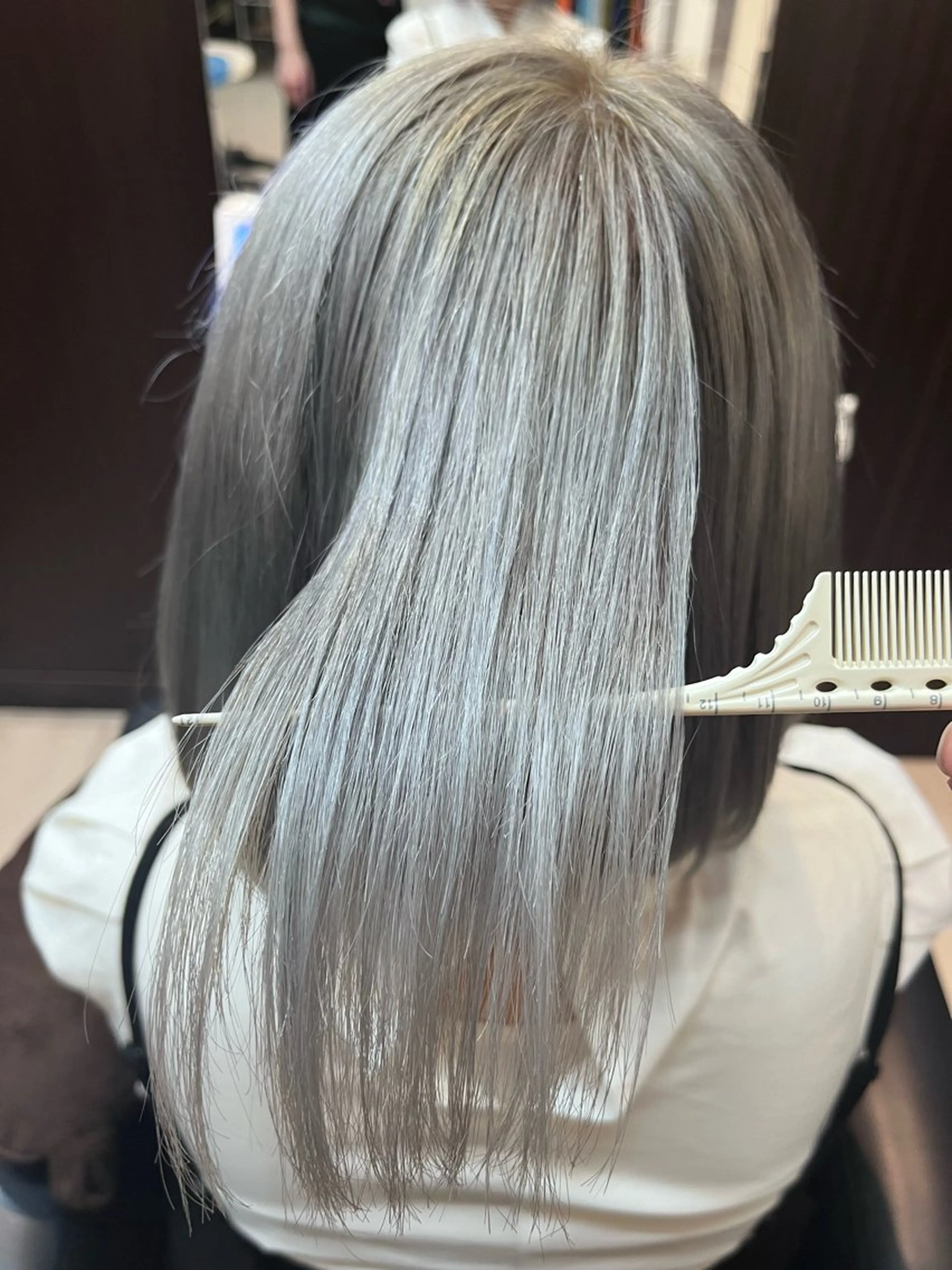 ショート パープルカラー STREAM HAIR所属・🍒 SANA🍒のヘアスタイル