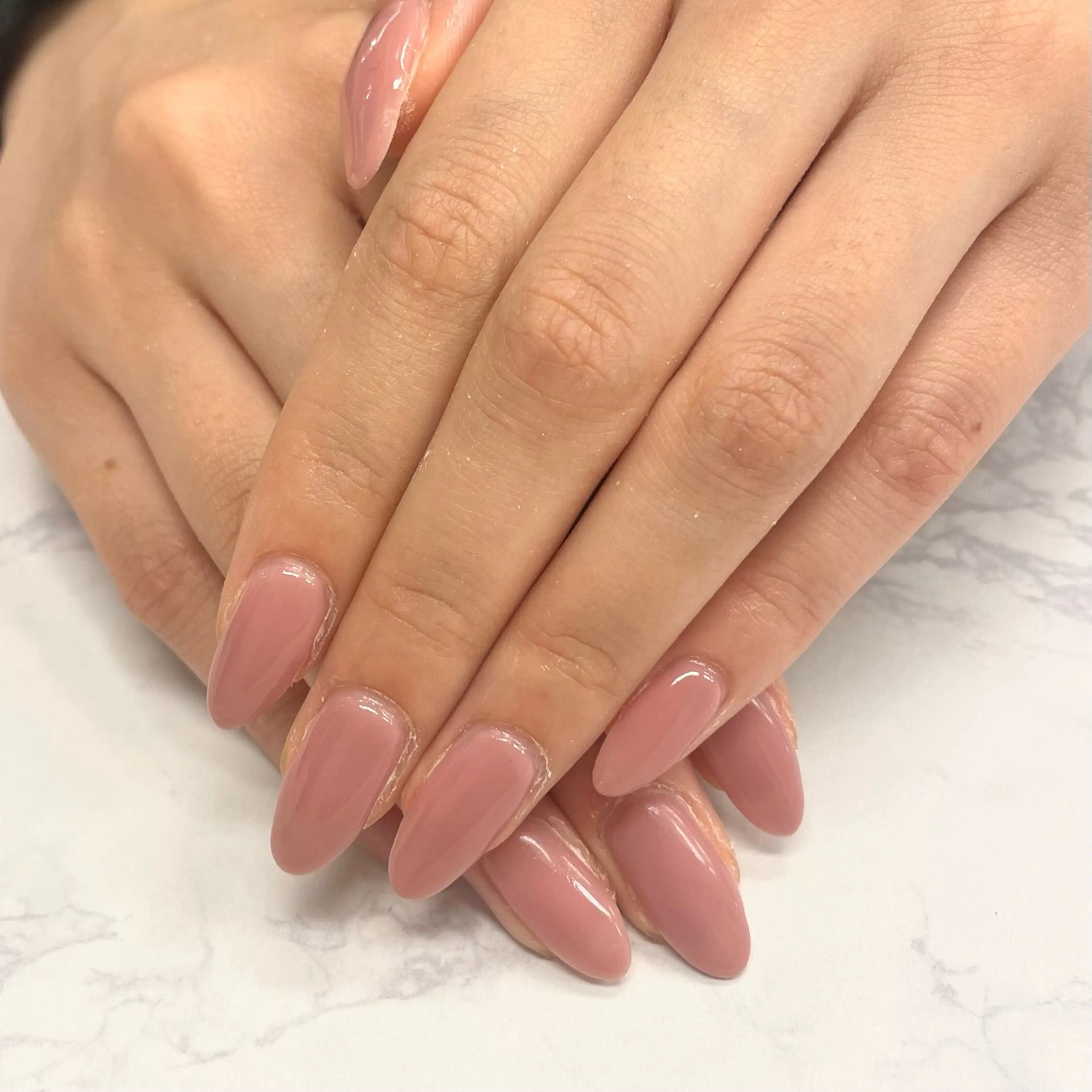 ネイル ワンカラーネイル 新橋🌷 Nailのネイルデザイン