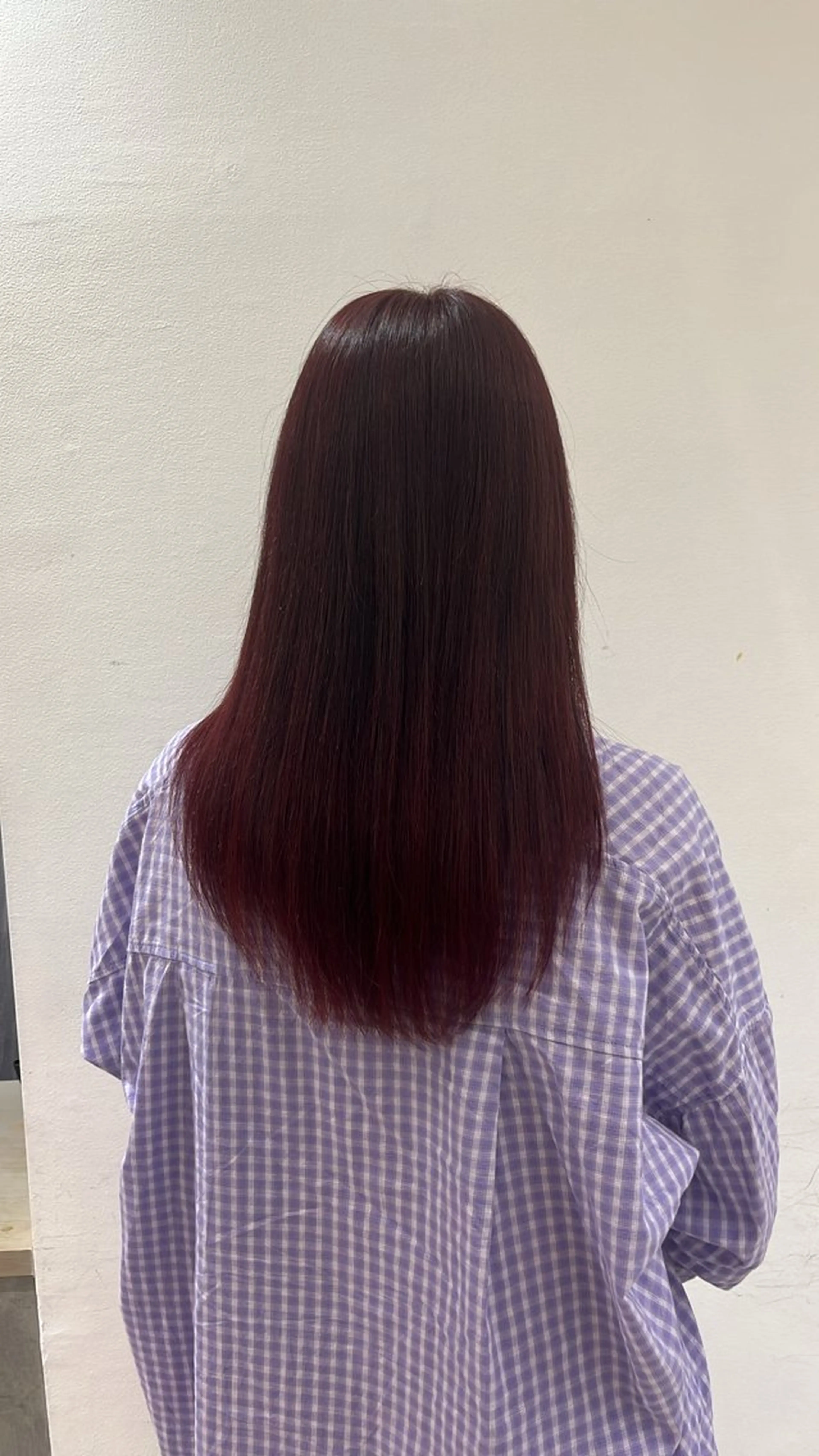 セミロング カラー ヘアカラー 箕輪 愛瑚のヘアスタイル