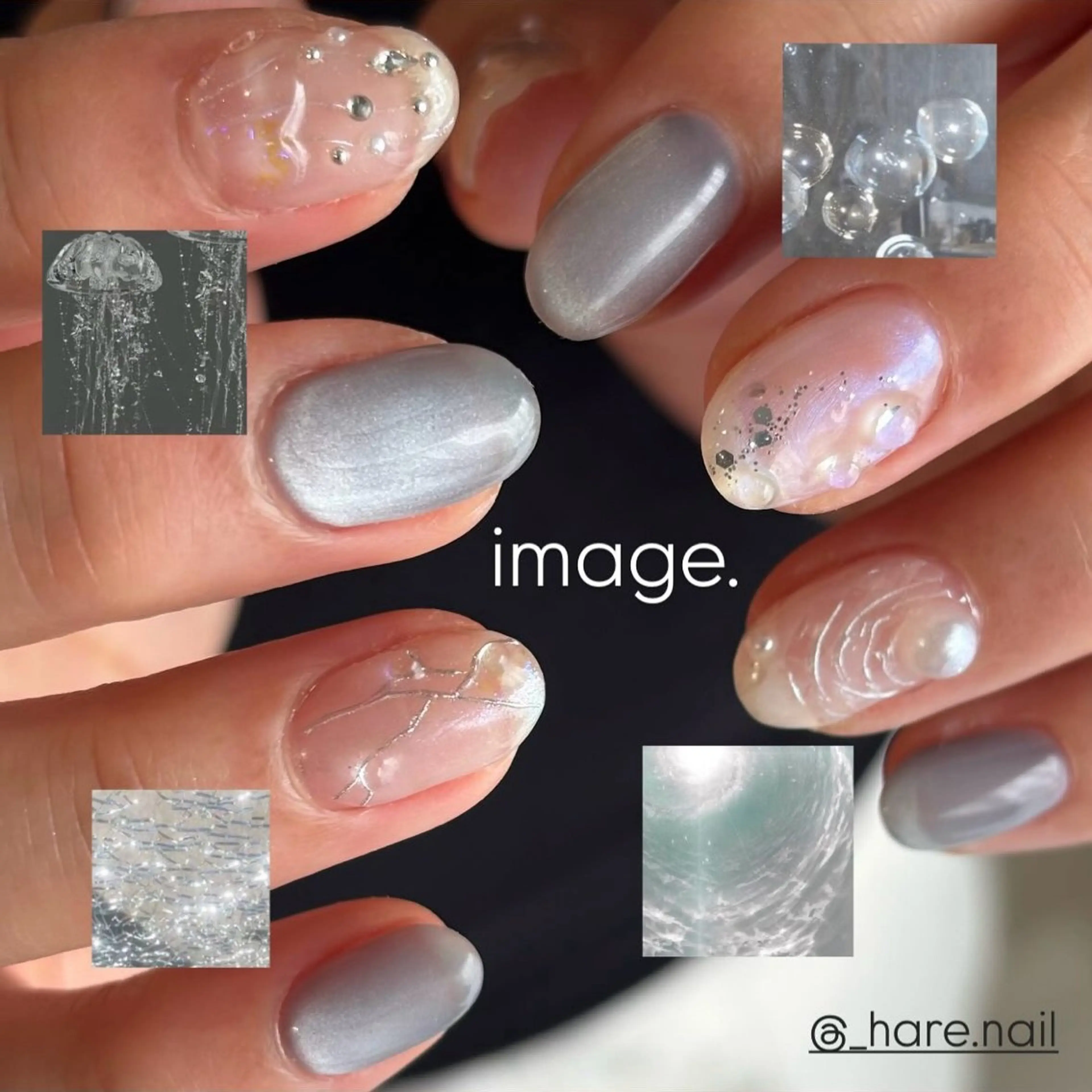ネイル ハンドネイル .8 HAREのネイルデザイン