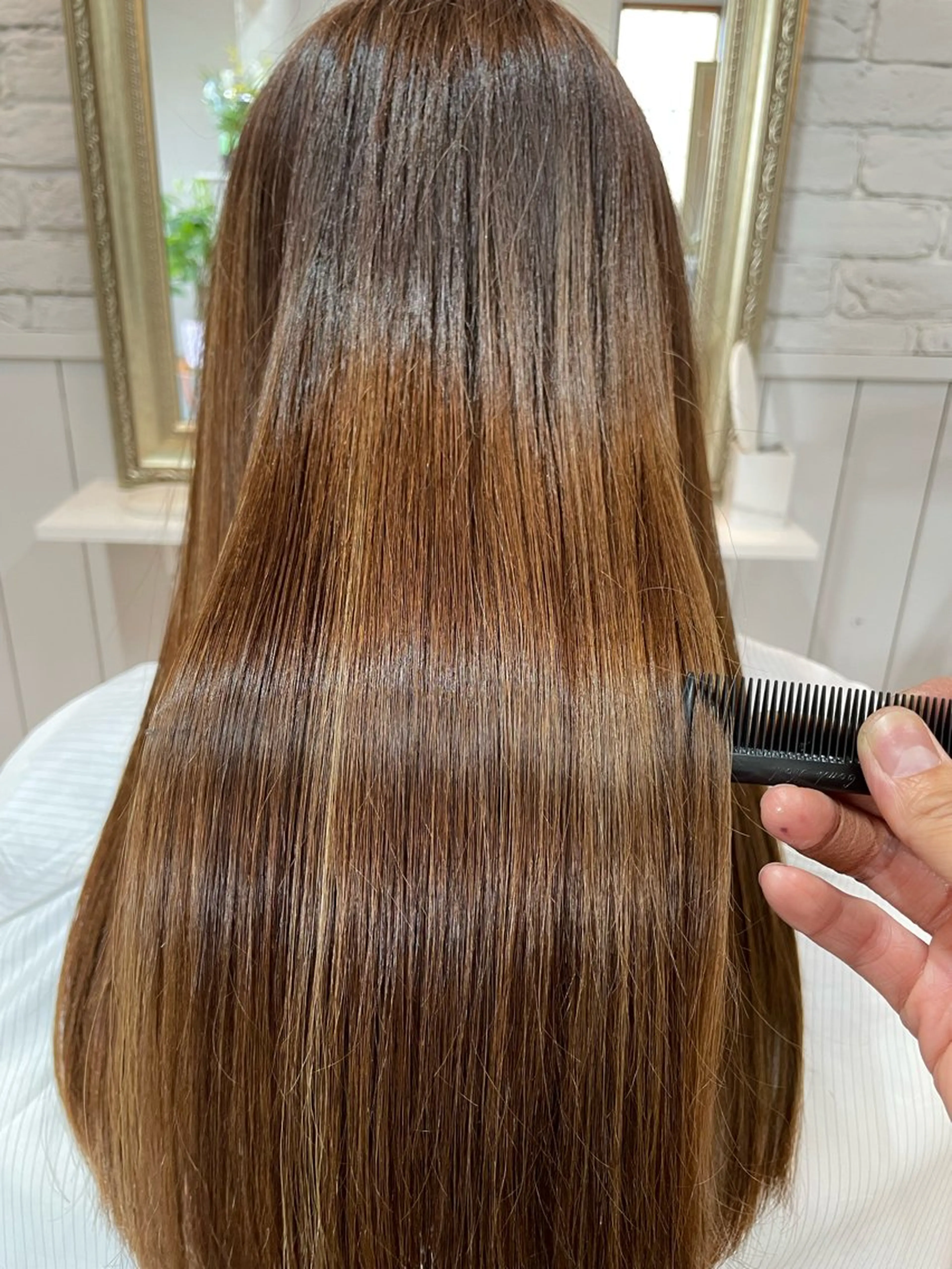 【ブリーチ毛対応】オリジナル美髪矯正の写真