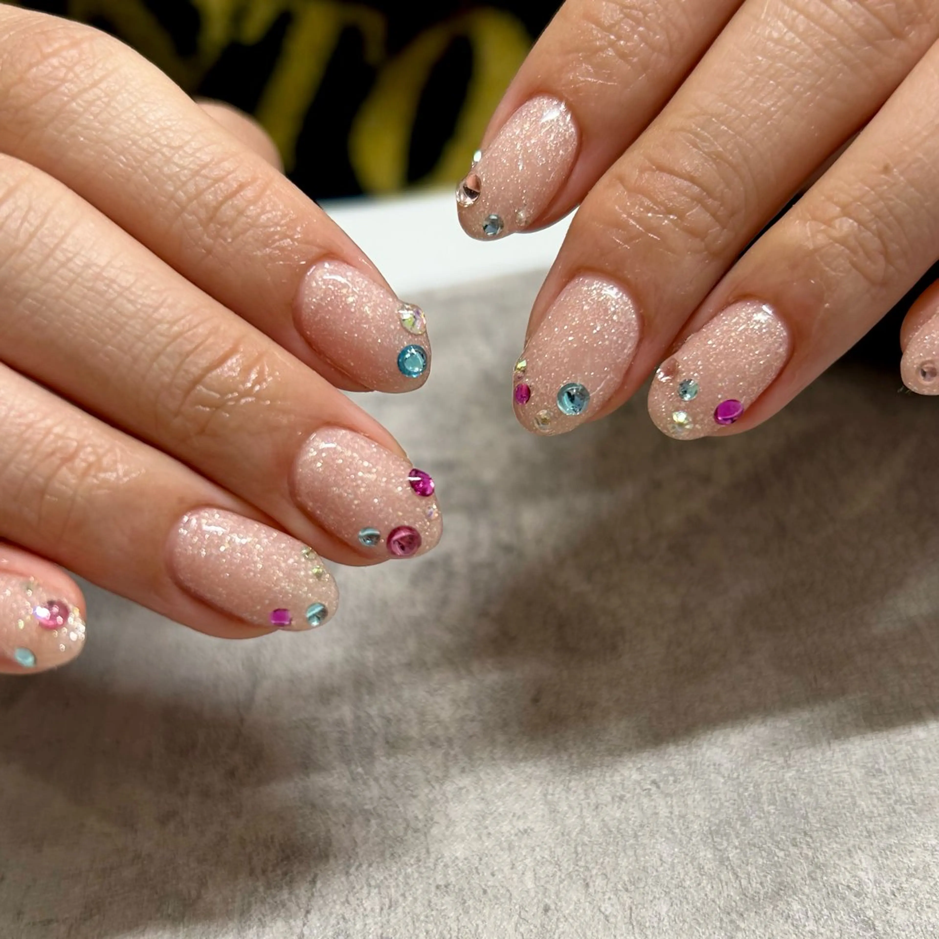 ネイル ワンカラーネイル Allure 小山店 結咲(ゆいさ)のネイルデザイン