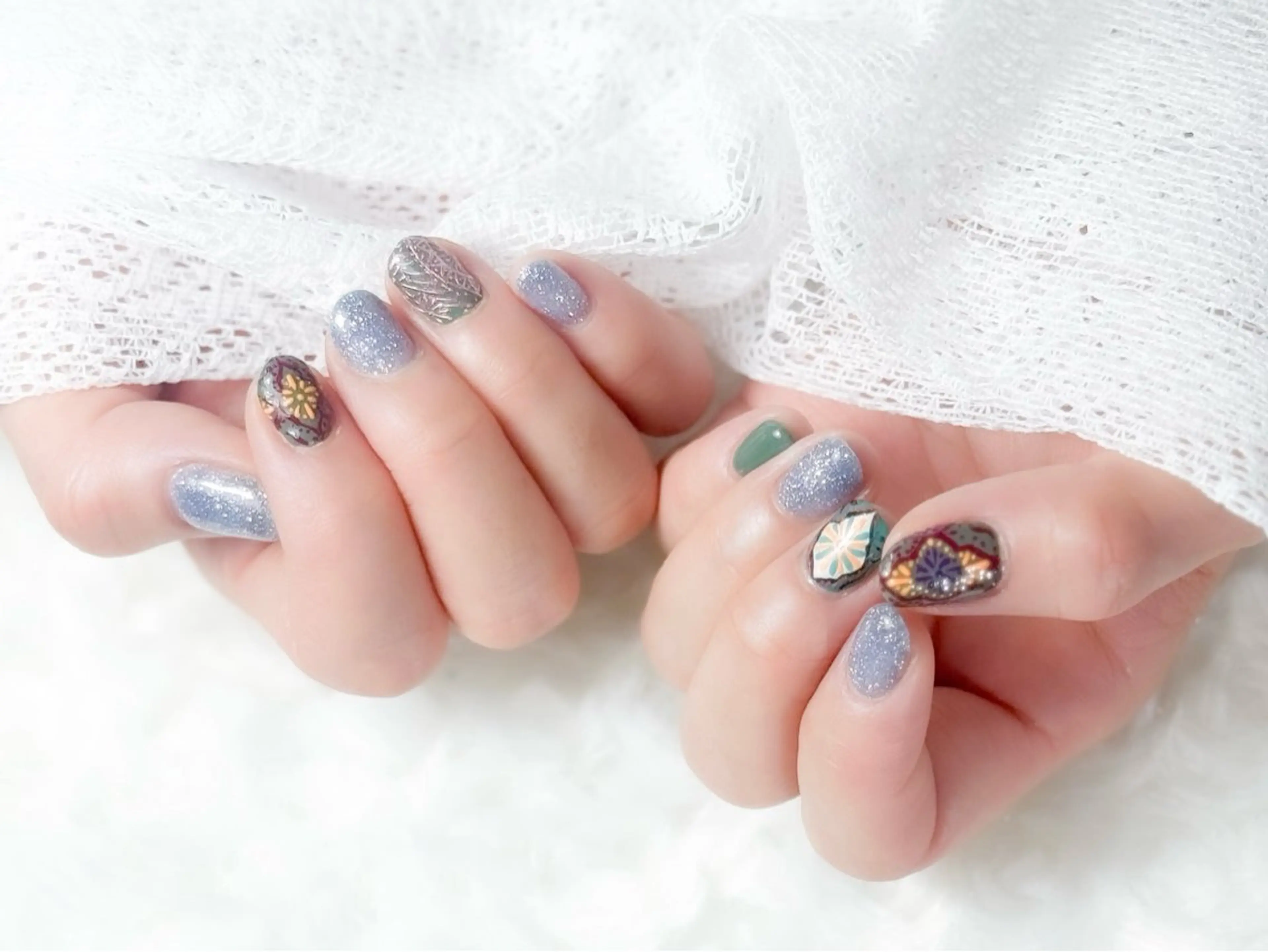 ショート サロン リムネイルのネイルデザイン