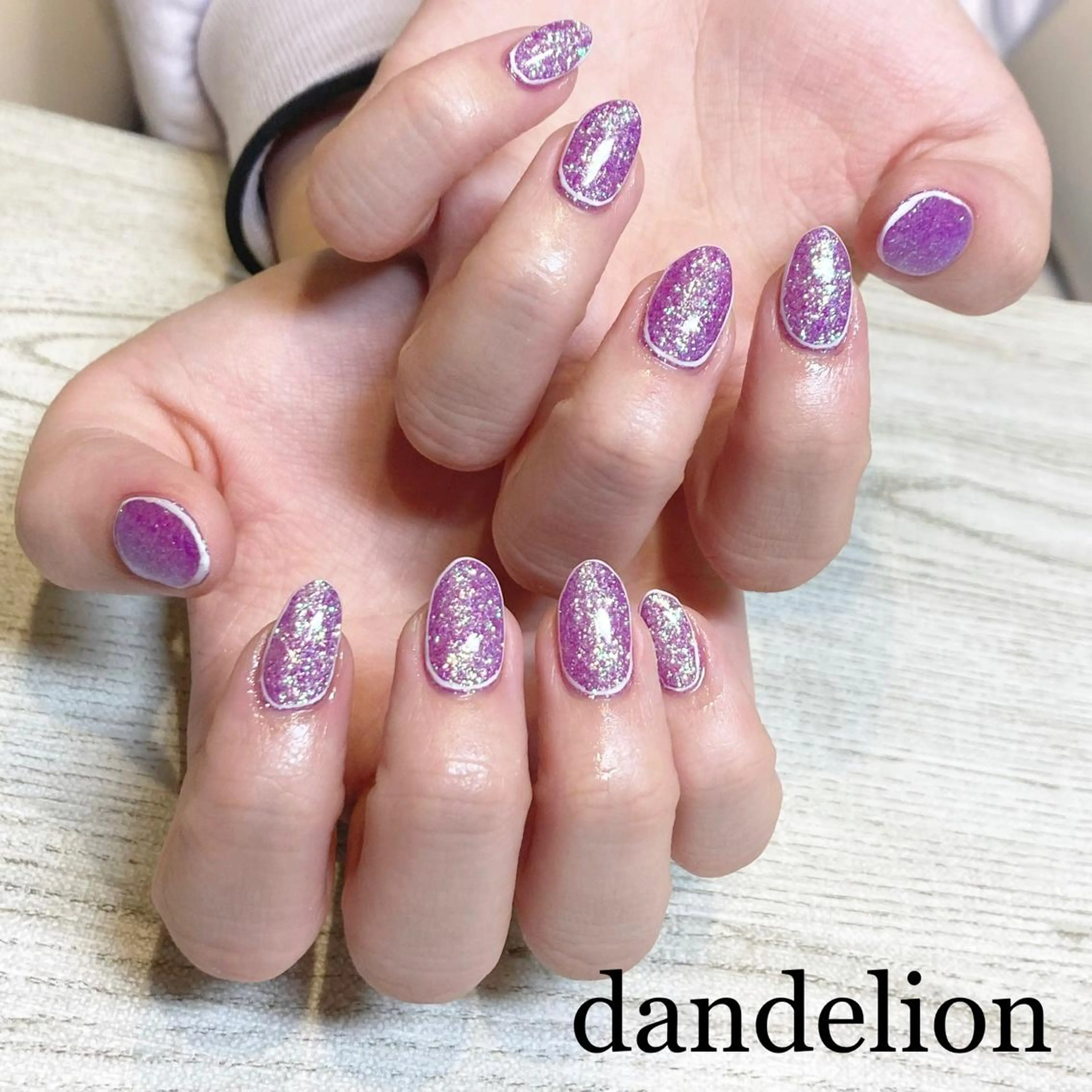 ネイル ハンドネイル ハンドケア dandelion ダンデライオンのネイルデザイン