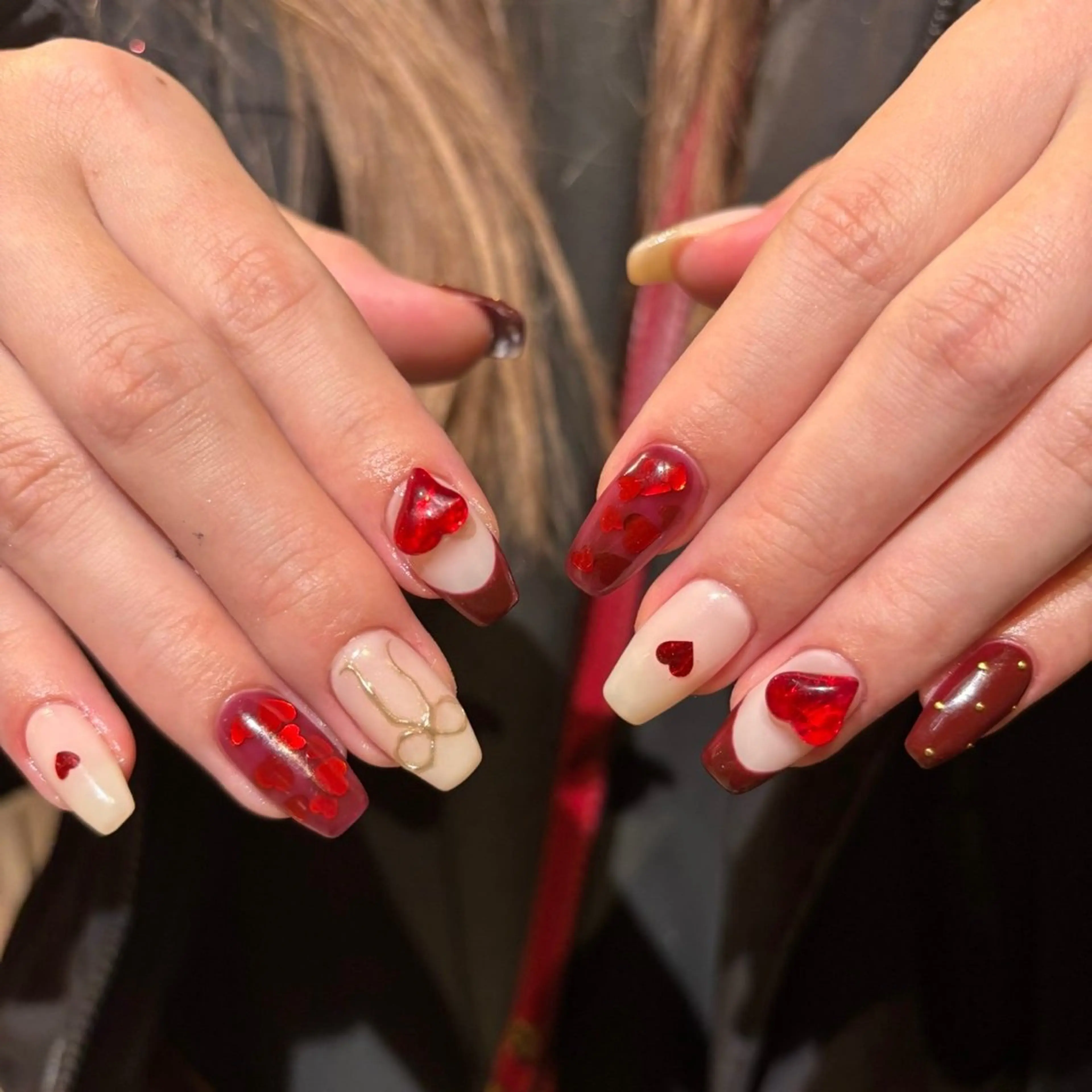 ネイル Aya W【放出店】のネイルデザイン