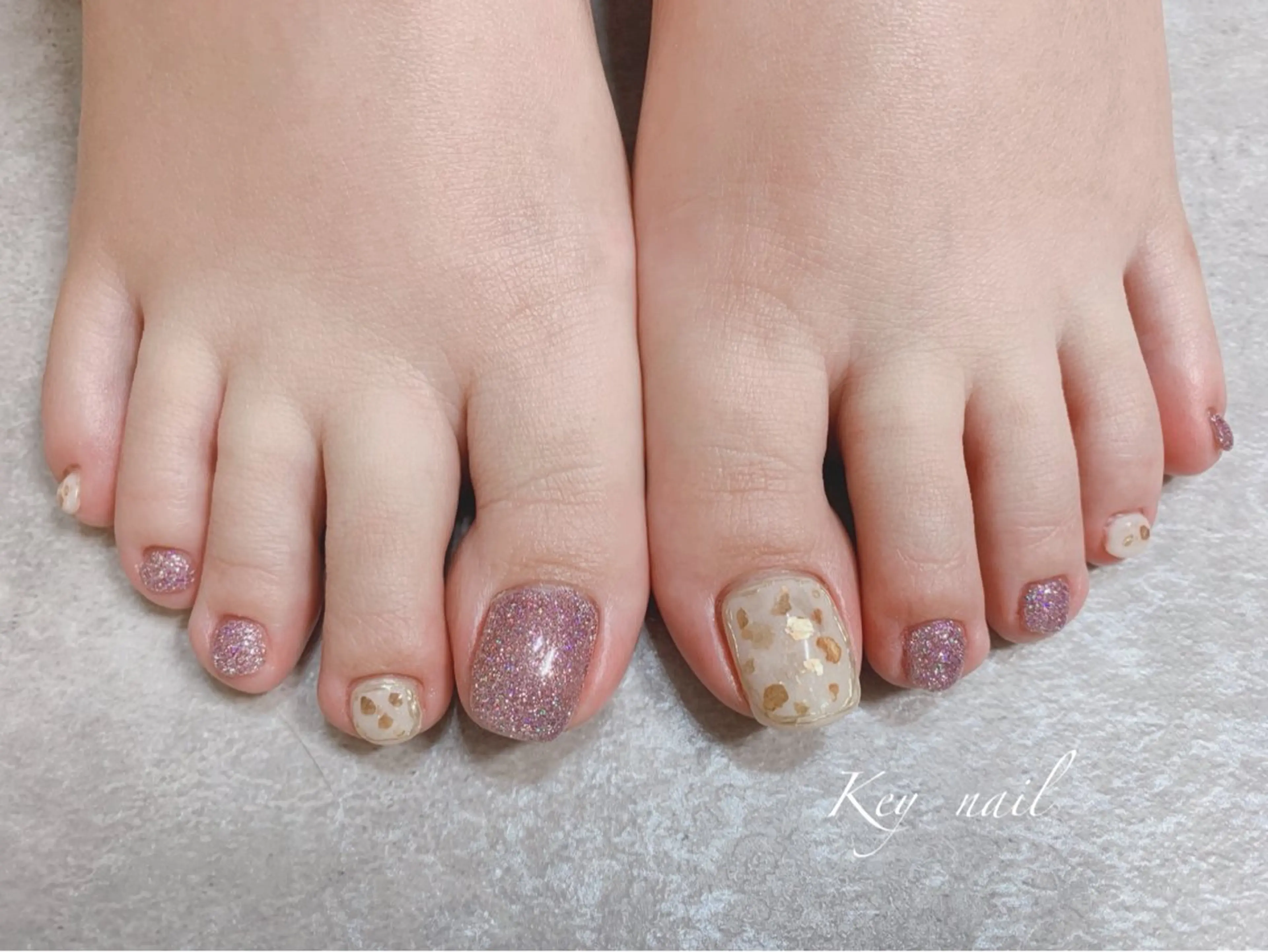 ネイル フットネイル Key nailのネイルデザイン