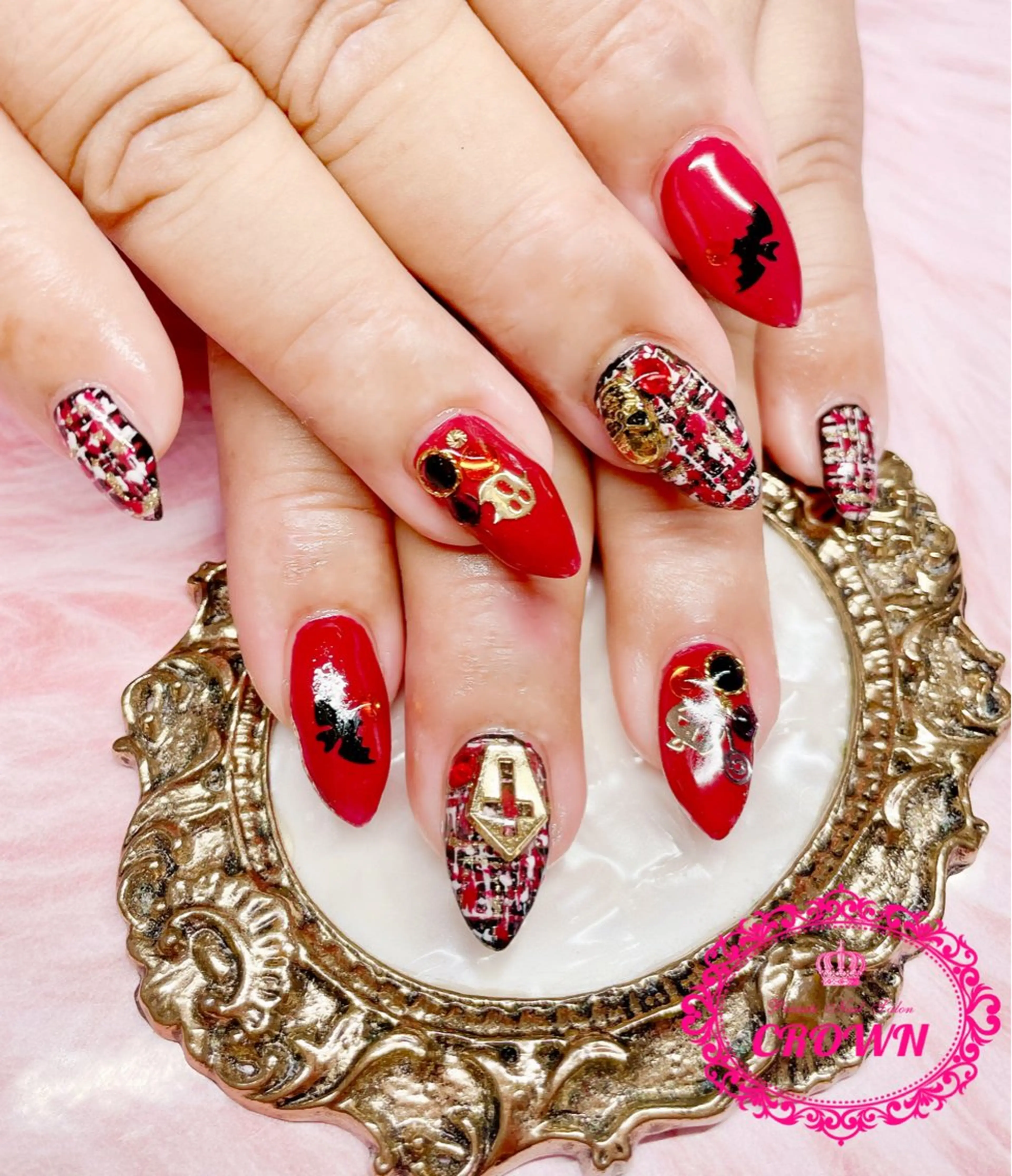 ネイル CROWN プライベートサロンのネイルデザイン