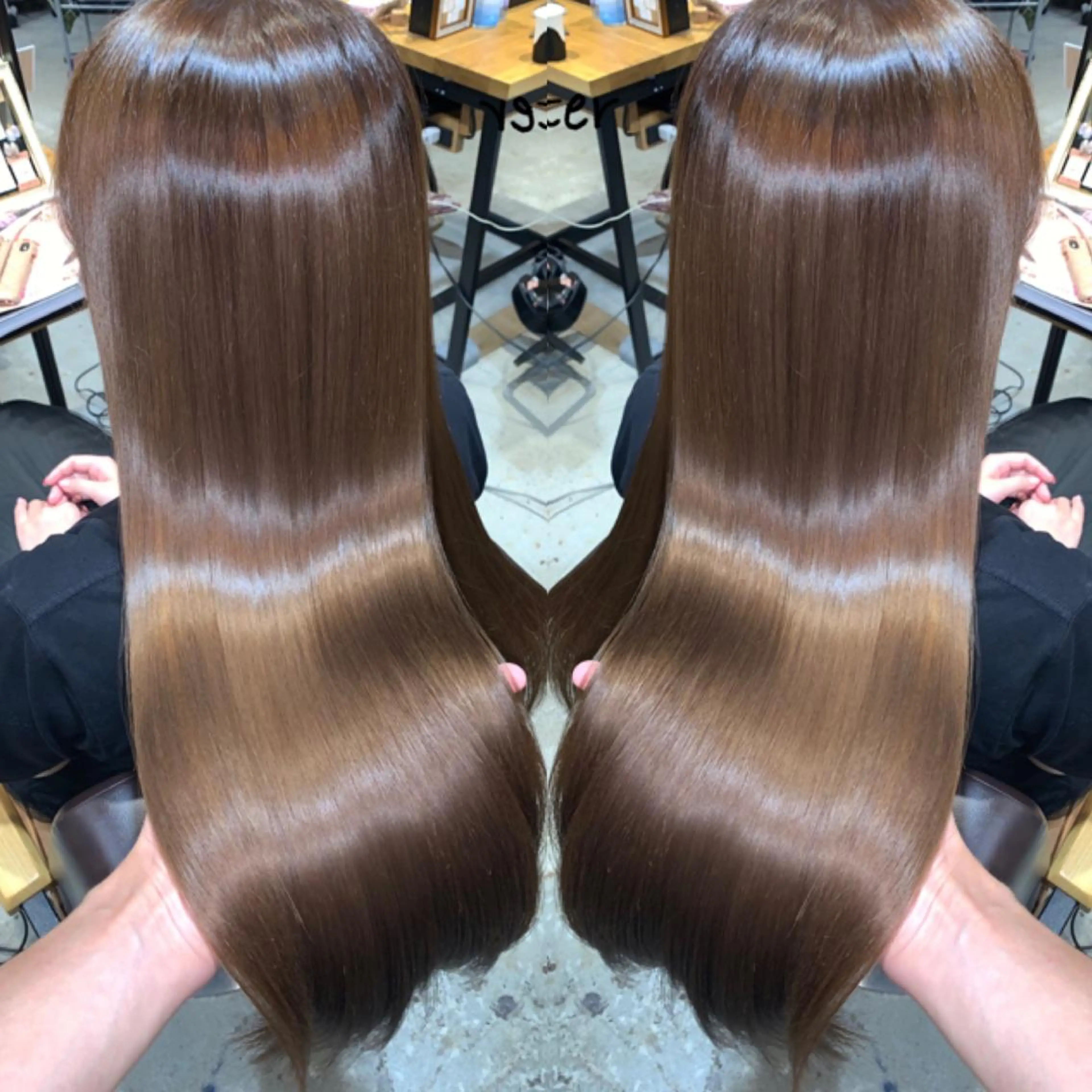 ロング she2.所属・縮毛矯正/髪質改善 井上智秀のヘアスタイル