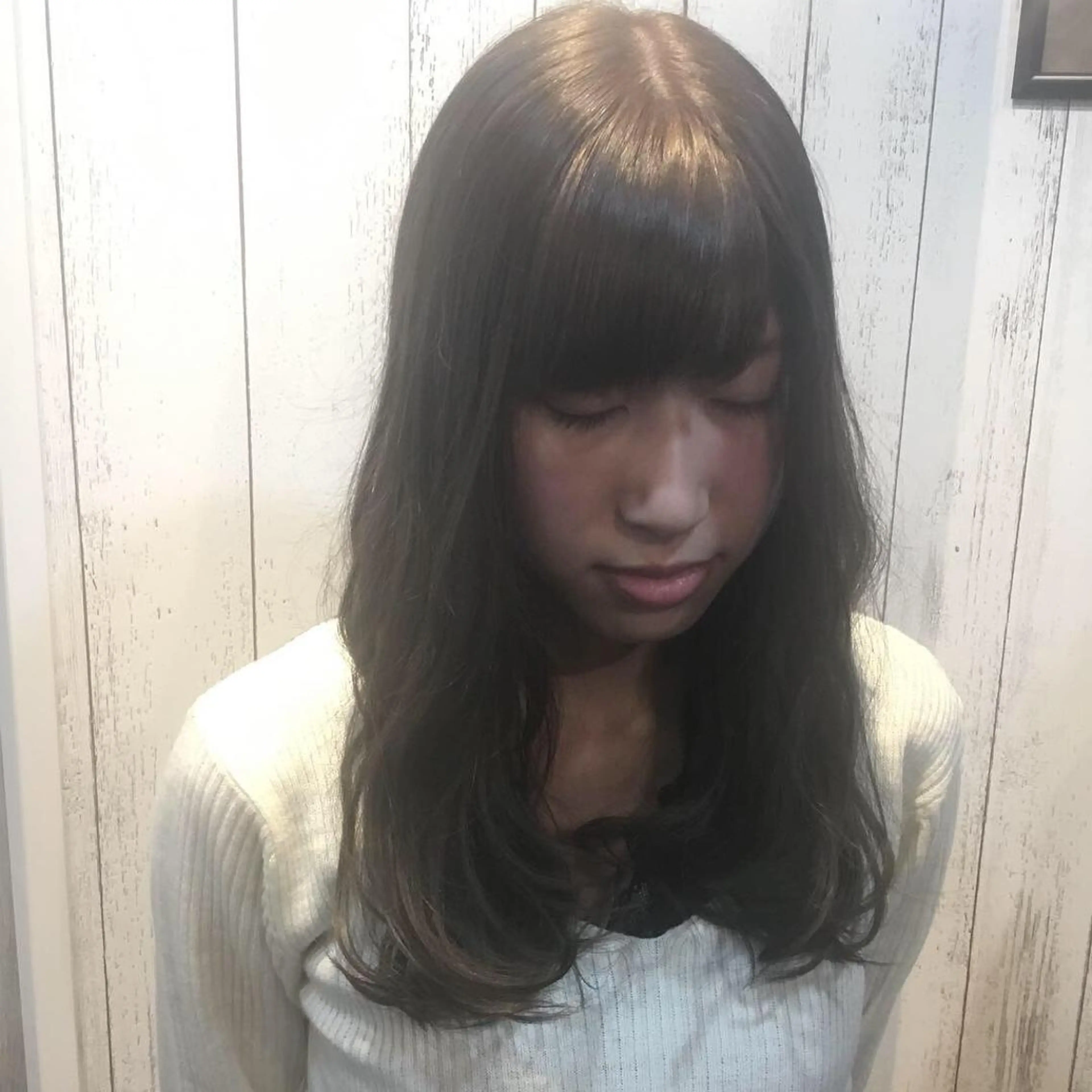 ロング カラー embrace エンブレイスのヘアスタイル