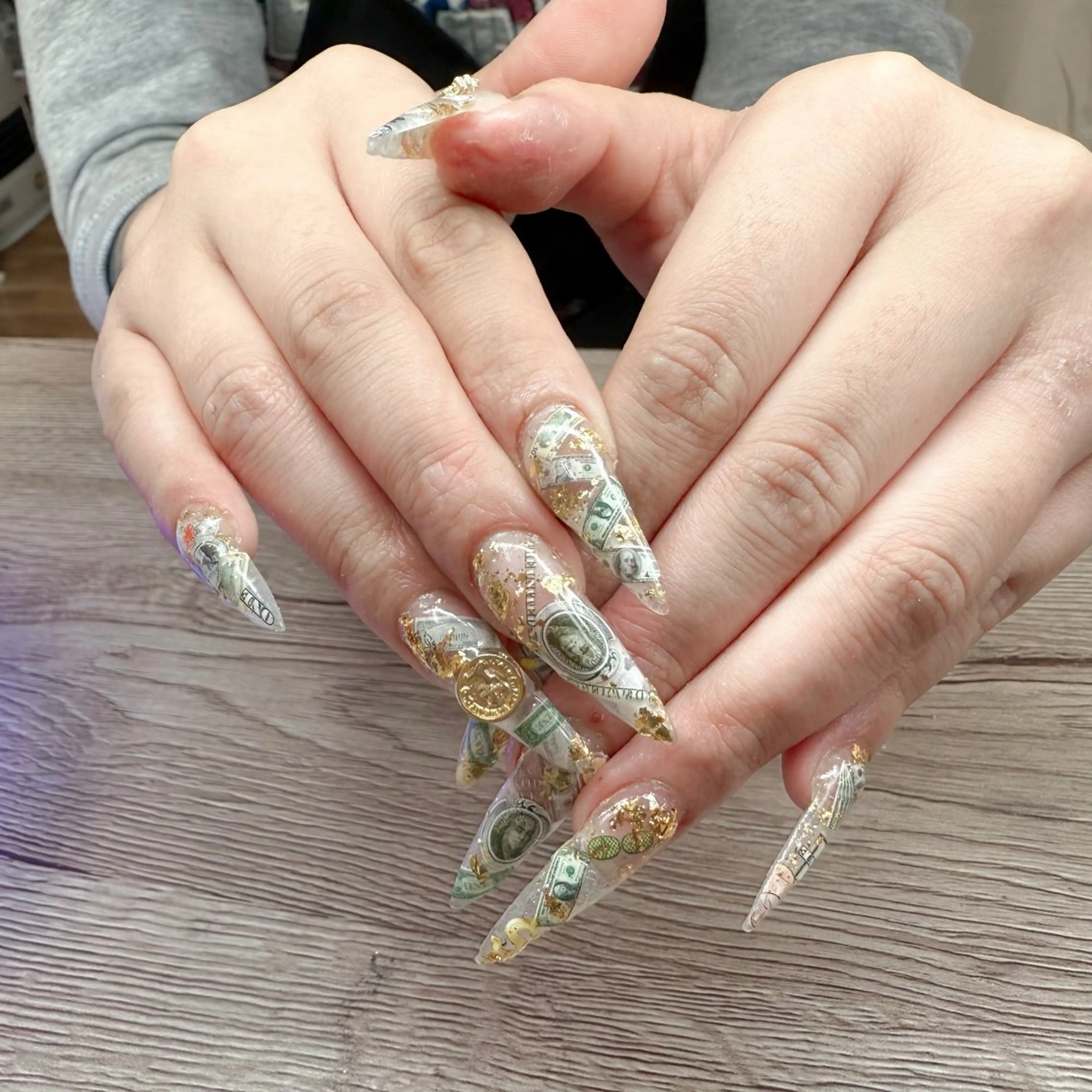 オフ込み💅長さ出し持ち込みデザインの写真