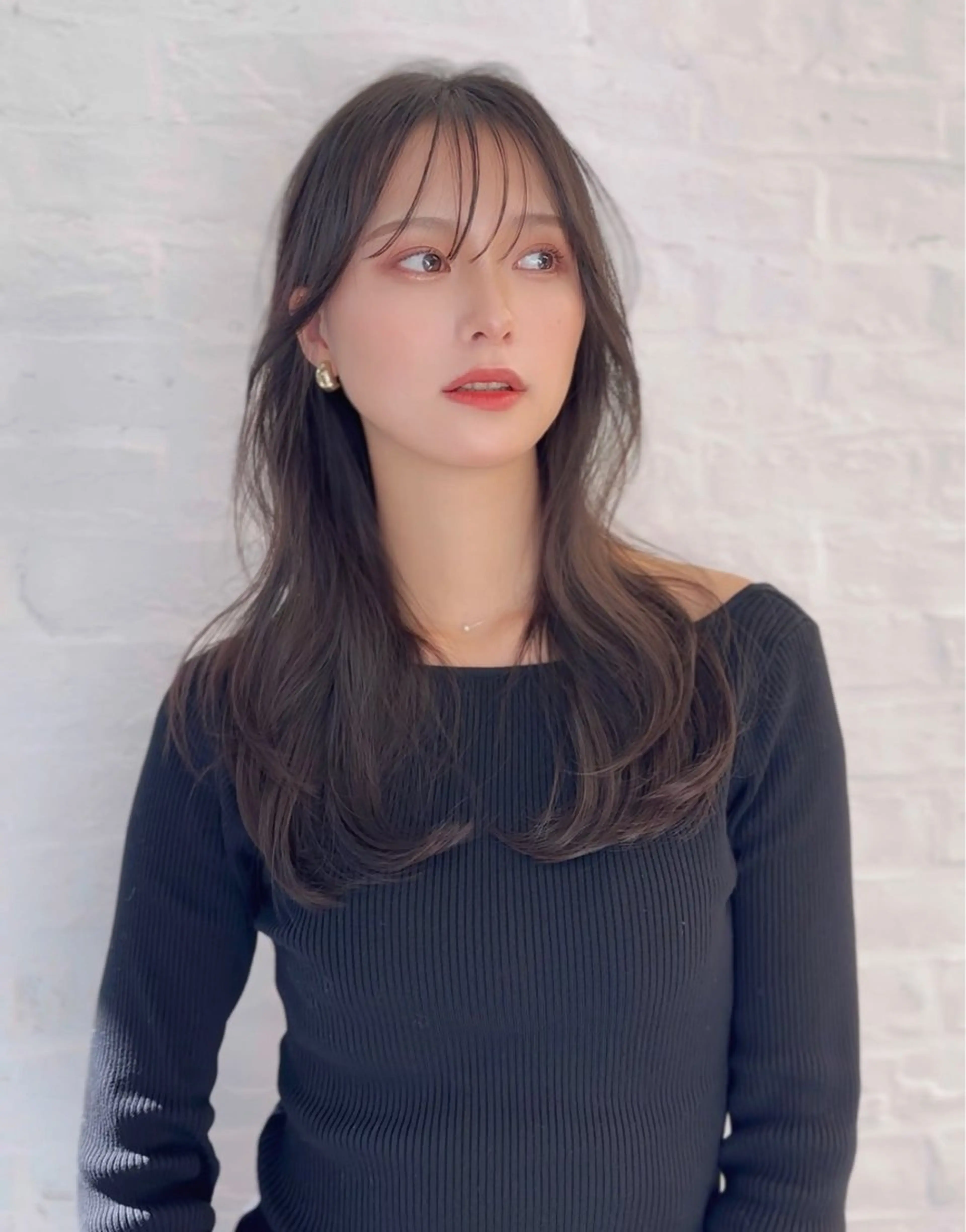 セミロング カラー ヘアアレンジ 前髪顔まわりカット 🌈中村海聖のヘアスタイル