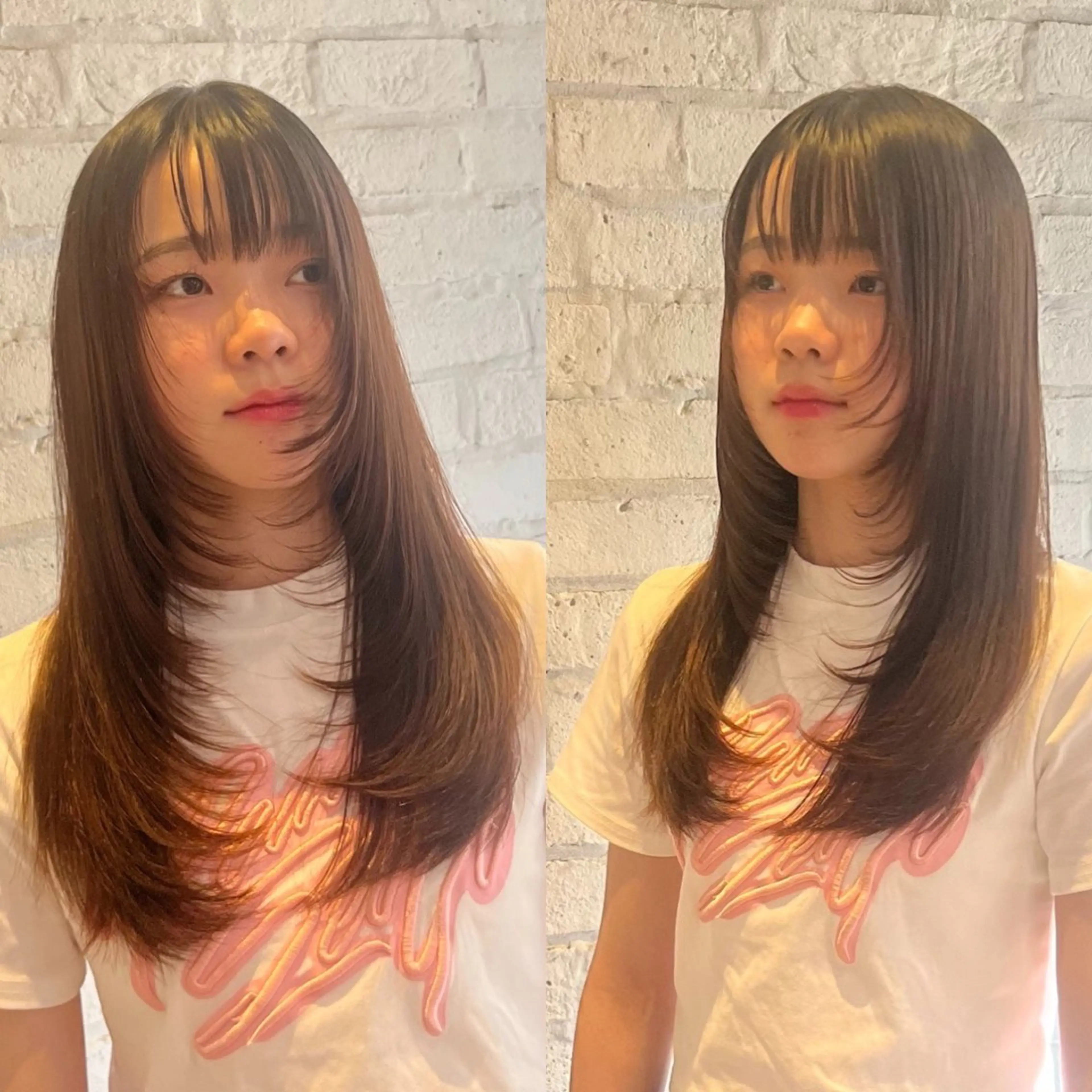 ロング 顔まわりレイヤー 顔周りカット レイヤーカット LOTUS表参道所属・【代表】 🌟MASA🌟美髪のヘアスタイル