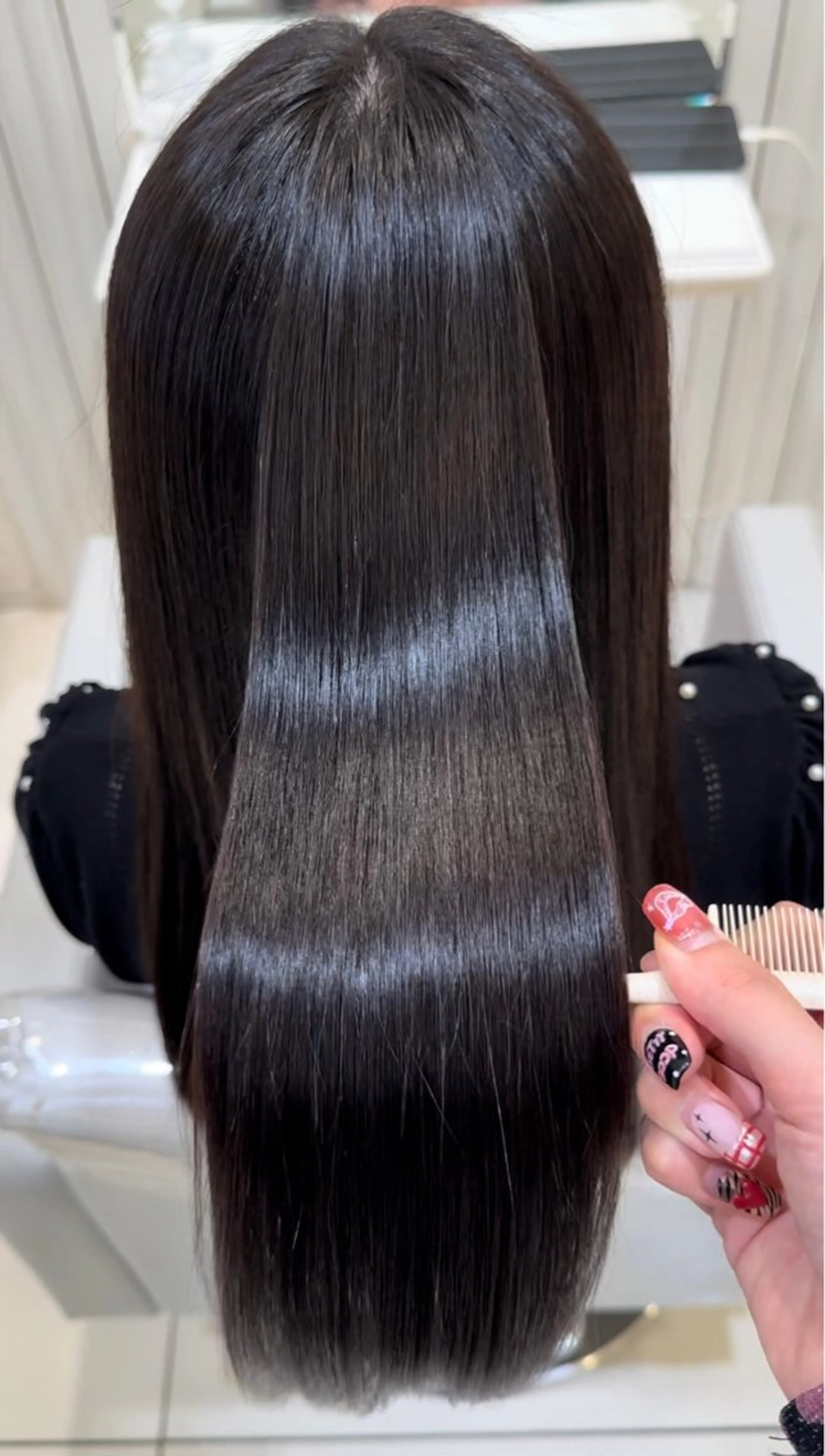 ロング orgo所属・︎︎☁🧺チヒロ モデル募集🧺︎︎☁のヘアスタイル