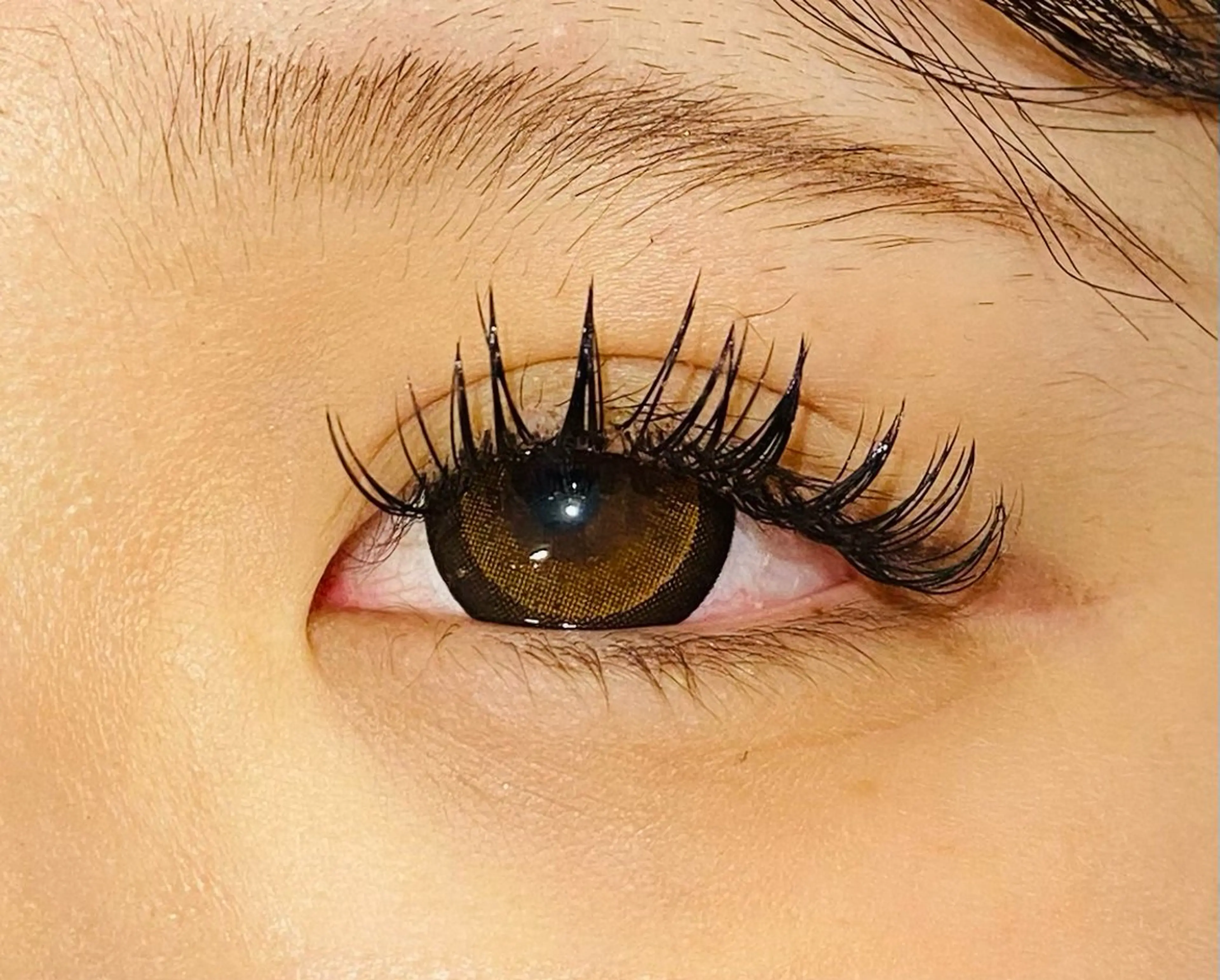 マツエク・マツパ フラットラッシュ beauty salon mee+所属・mee+ Akiのマツエク・マツパデザイン