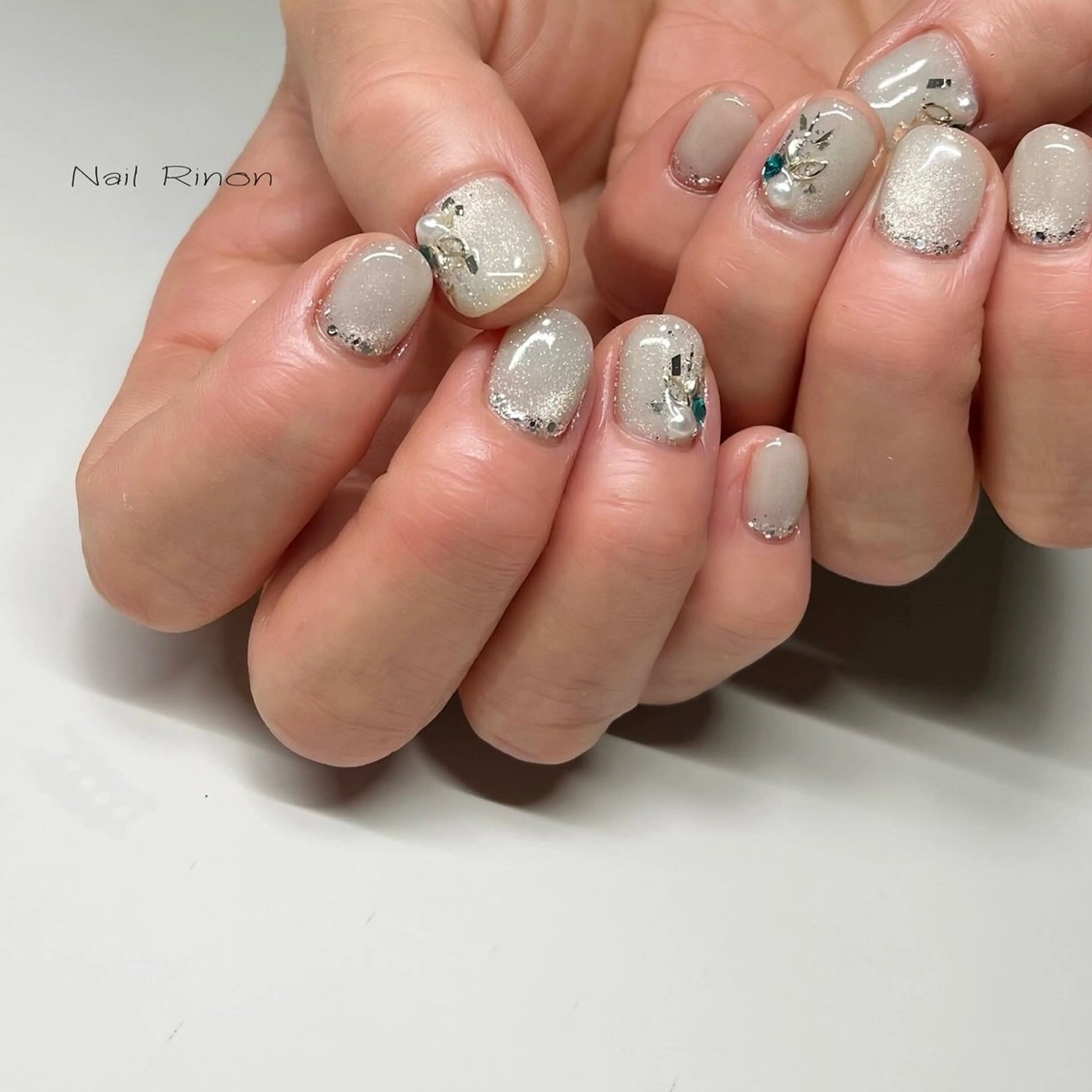 ネイル マグネットネイル Nail Rinonのネイルデザイン